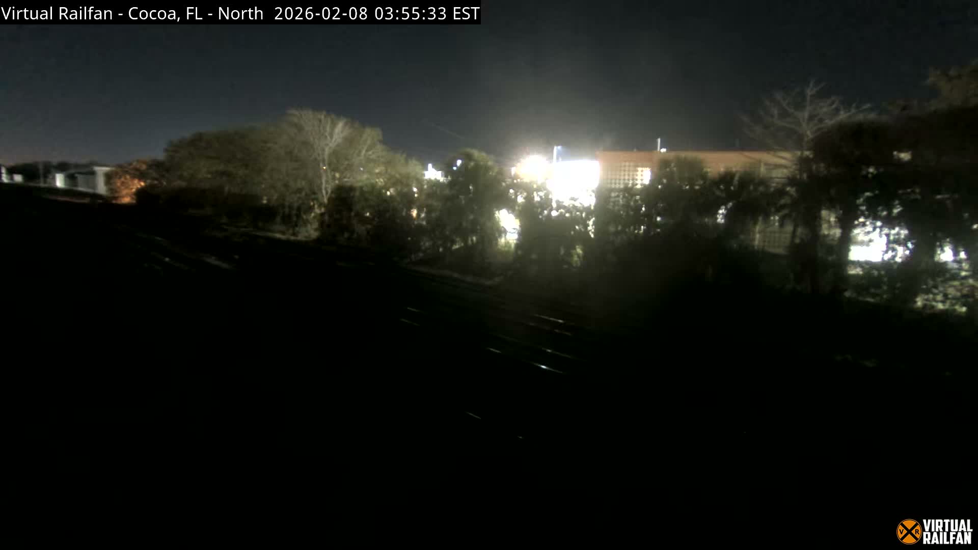 Cocoa, Florida East Coast Railway Brightline Live Cam - Cocoa, Brevard, Florida, USA