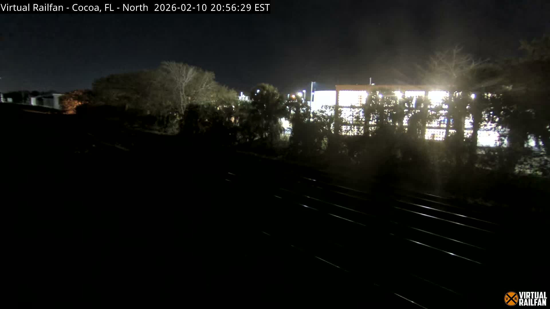 Cocoa, Florida East Coast Railway Brightline Live Cam - Cocoa, Brevard, Florida, USA