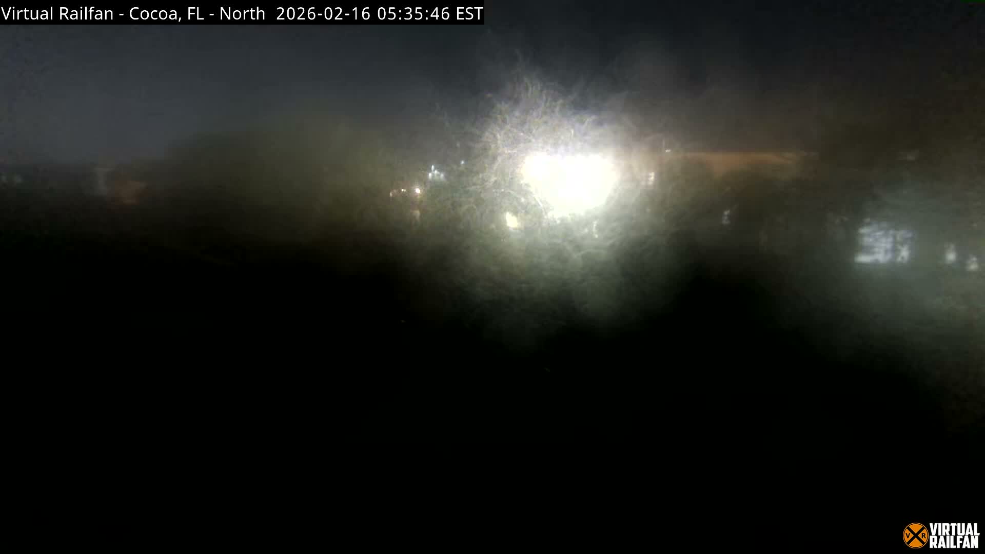 Cocoa, Florida East Coast Railway Brightline Live Cam - Cocoa, Brevard, Florida, USA
