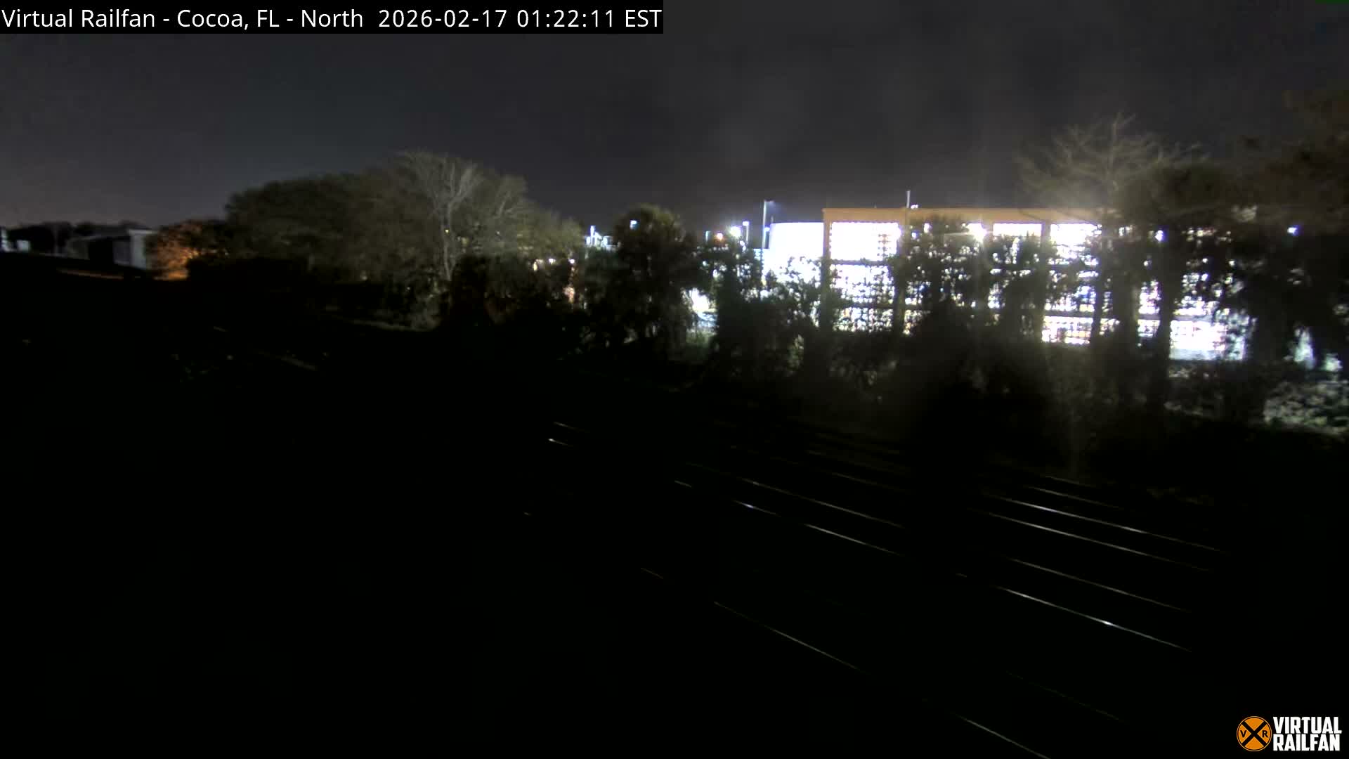 Cocoa, Florida East Coast Railway Brightline Live Cam - Cocoa, Brevard, Florida, USA