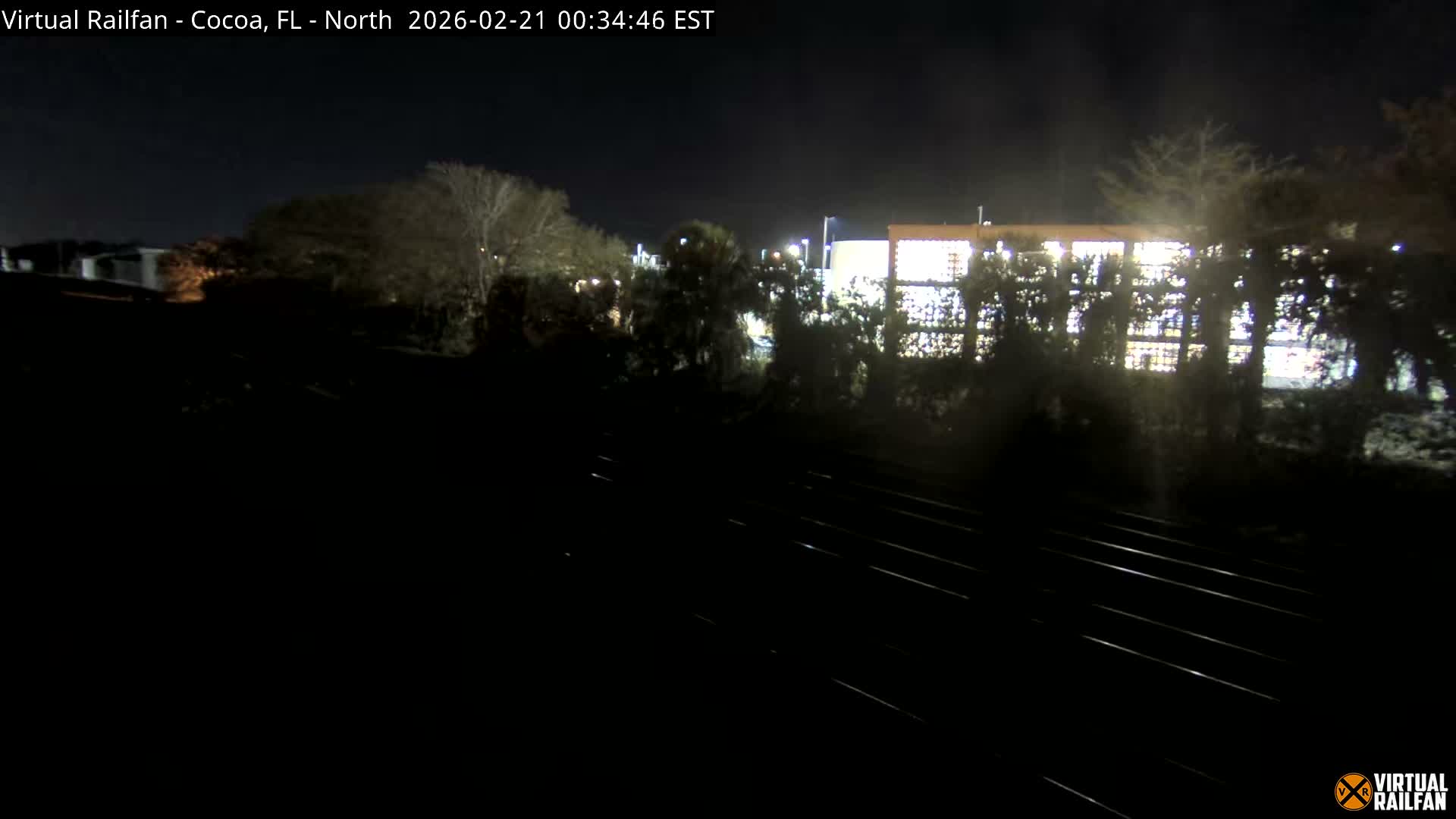 Cocoa, Florida East Coast Railway Brightline Live Cam - Cocoa, Brevard, Florida, USA
