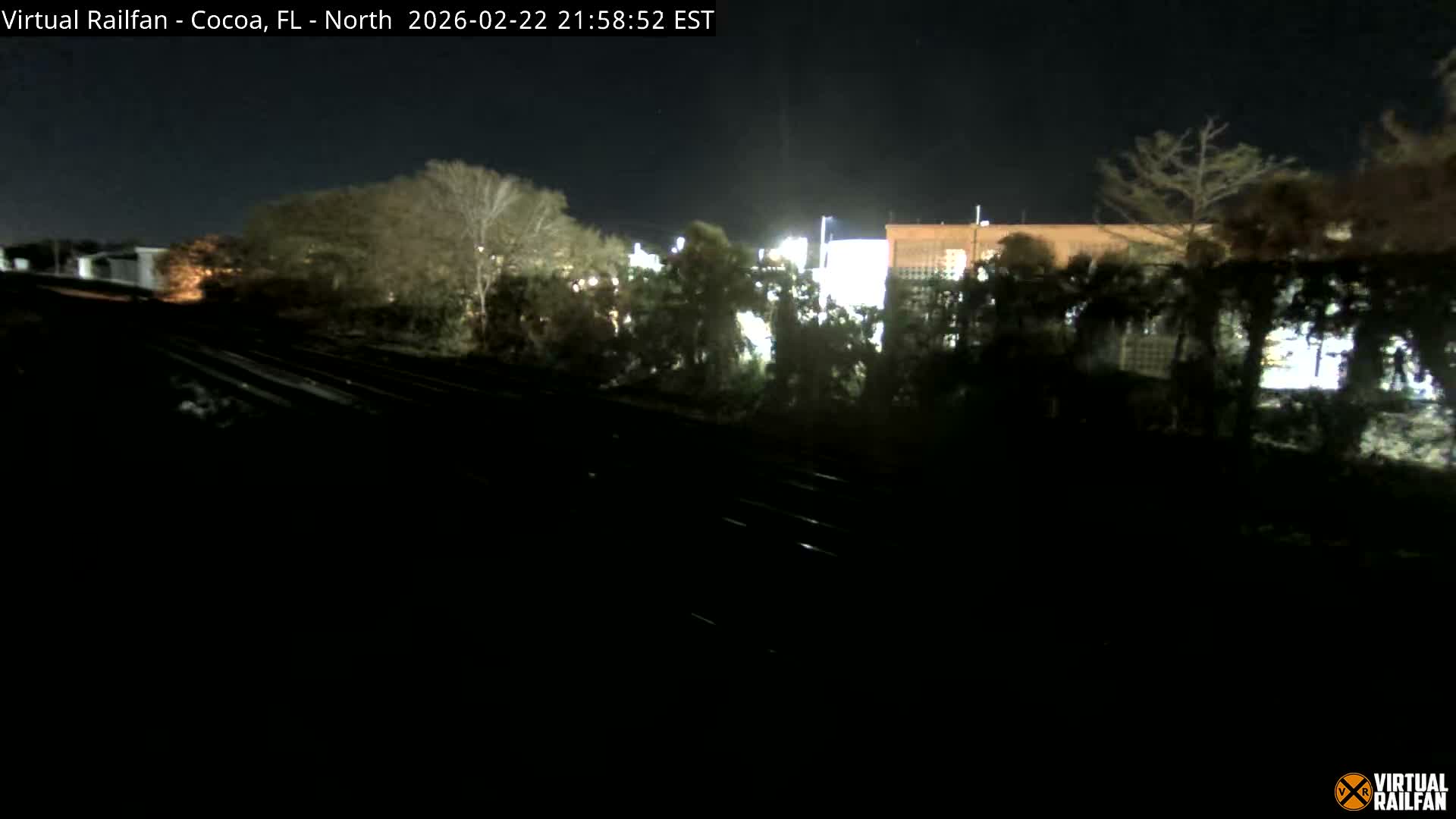 Cocoa, Florida East Coast Railway Brightline Live Cam - Cocoa, Brevard, Florida, USA