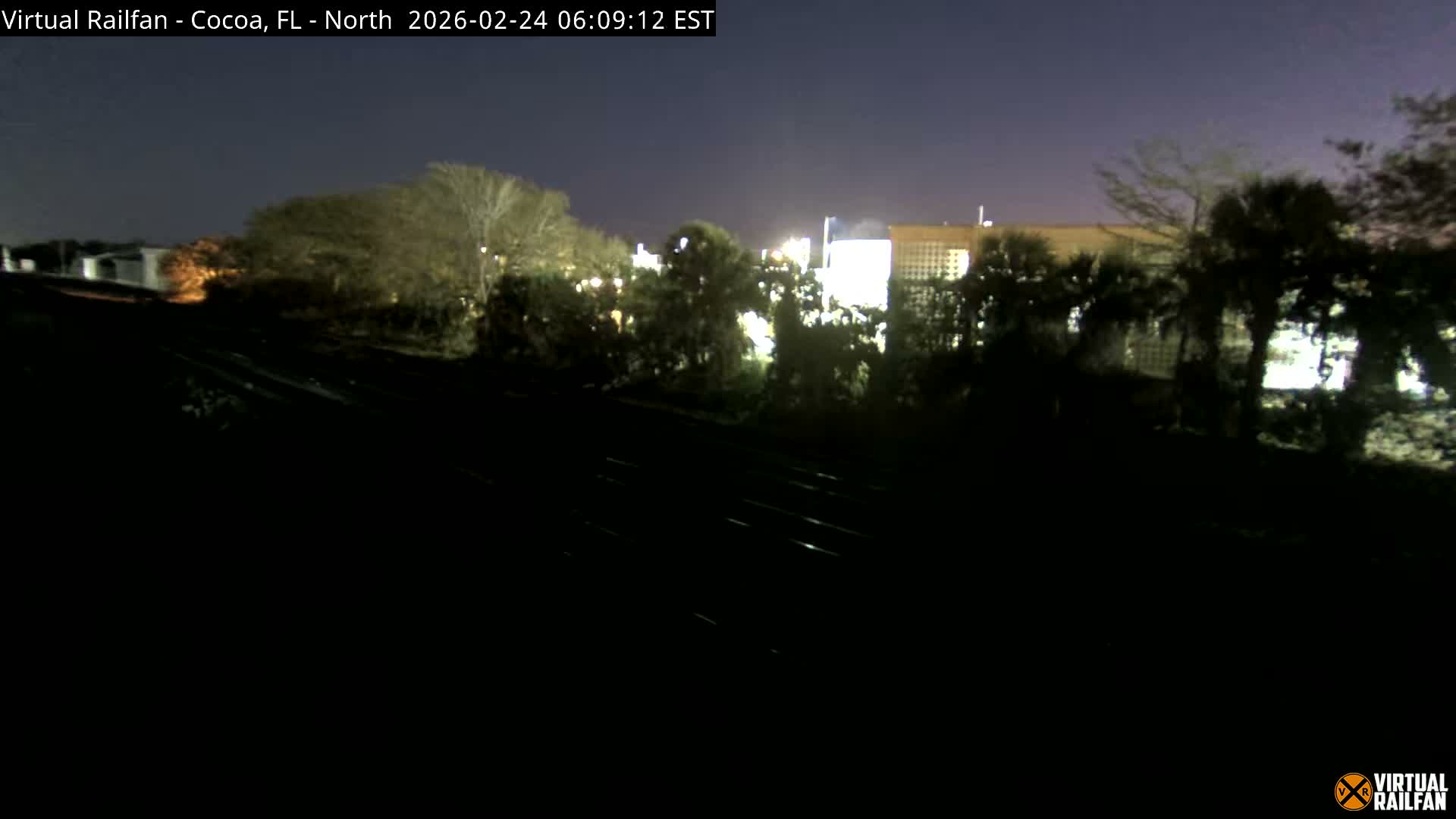 Cocoa, Florida East Coast Railway Brightline Live Cam - Cocoa, Brevard, Florida, USA