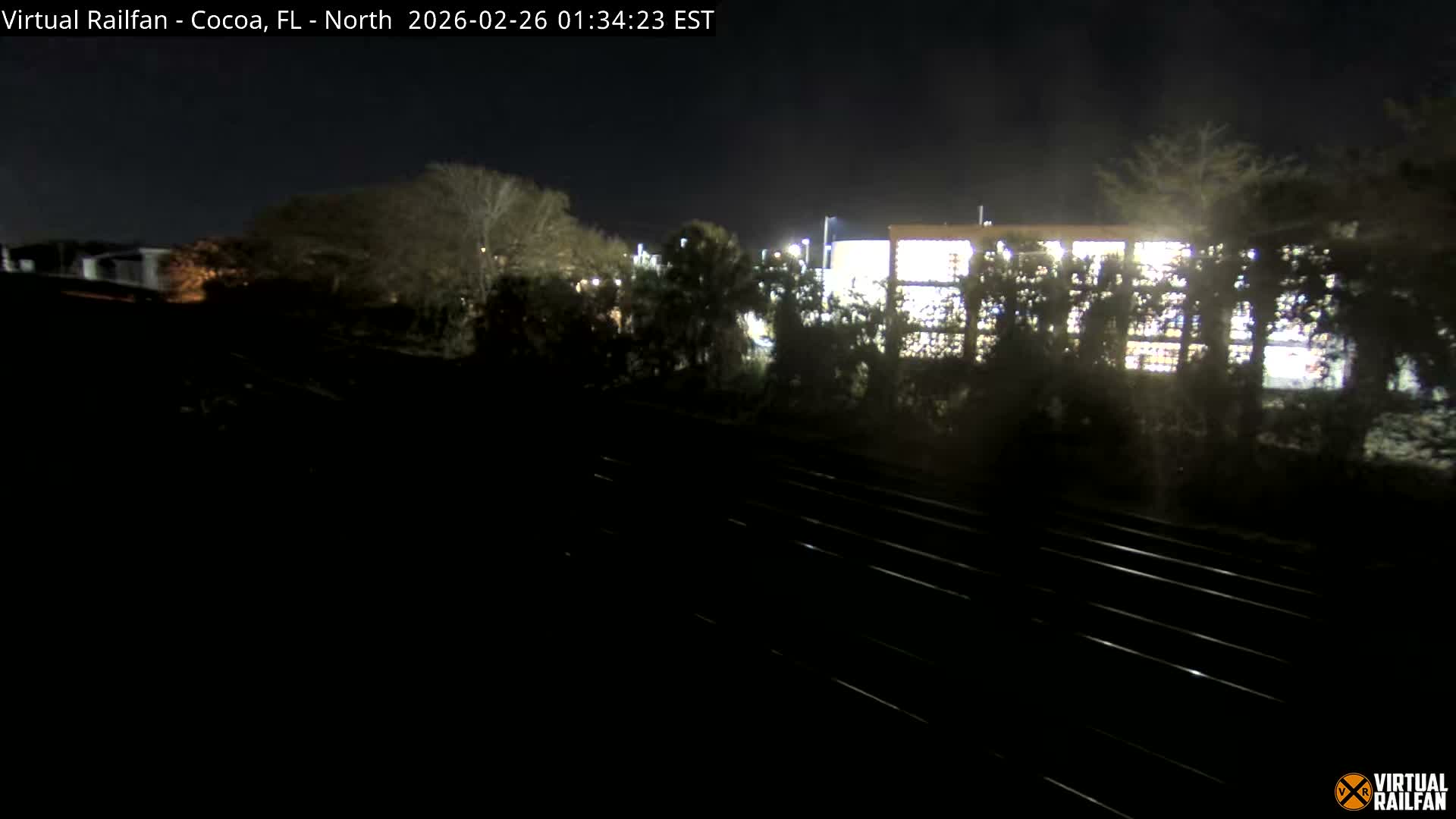 Cocoa, Florida East Coast Railway Brightline Live Cam - Cocoa, Brevard, Florida, USA