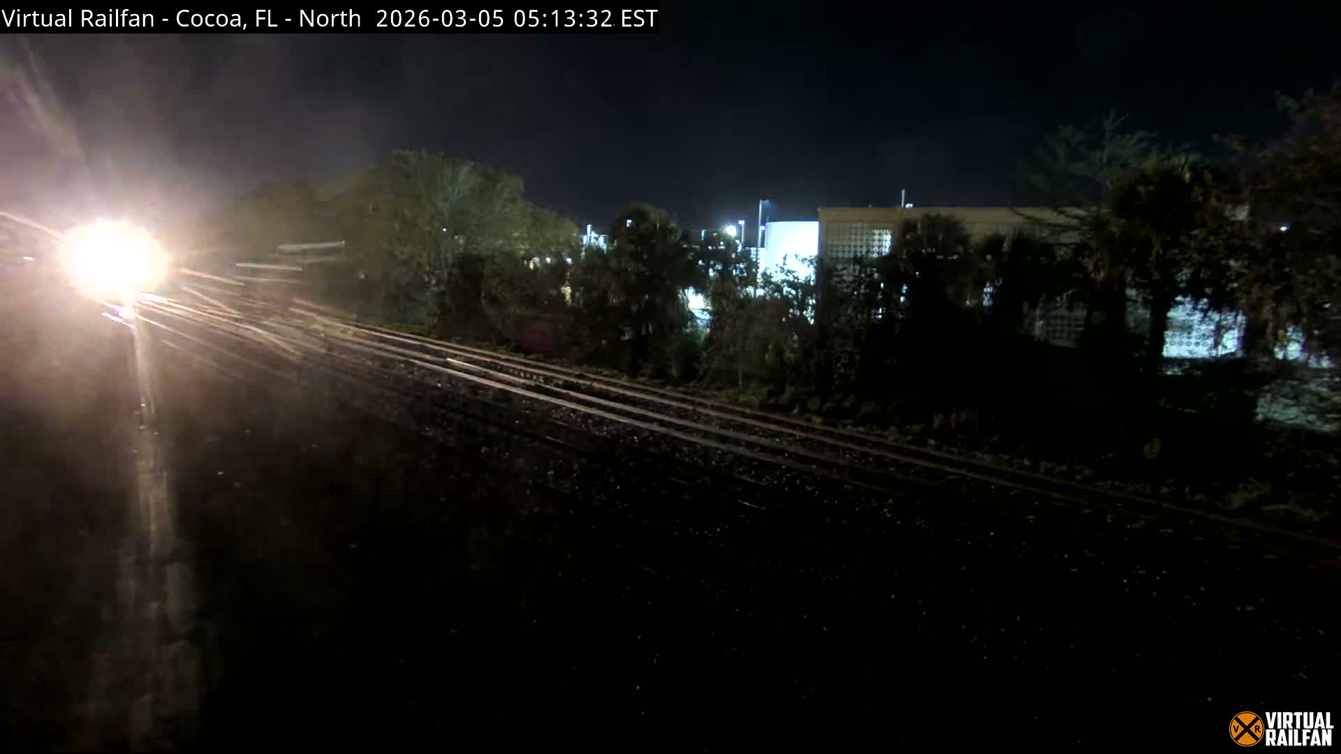 Cocoa, Florida East Coast Railway Brightline Live Cam - Cocoa, Brevard, Florida, USA
