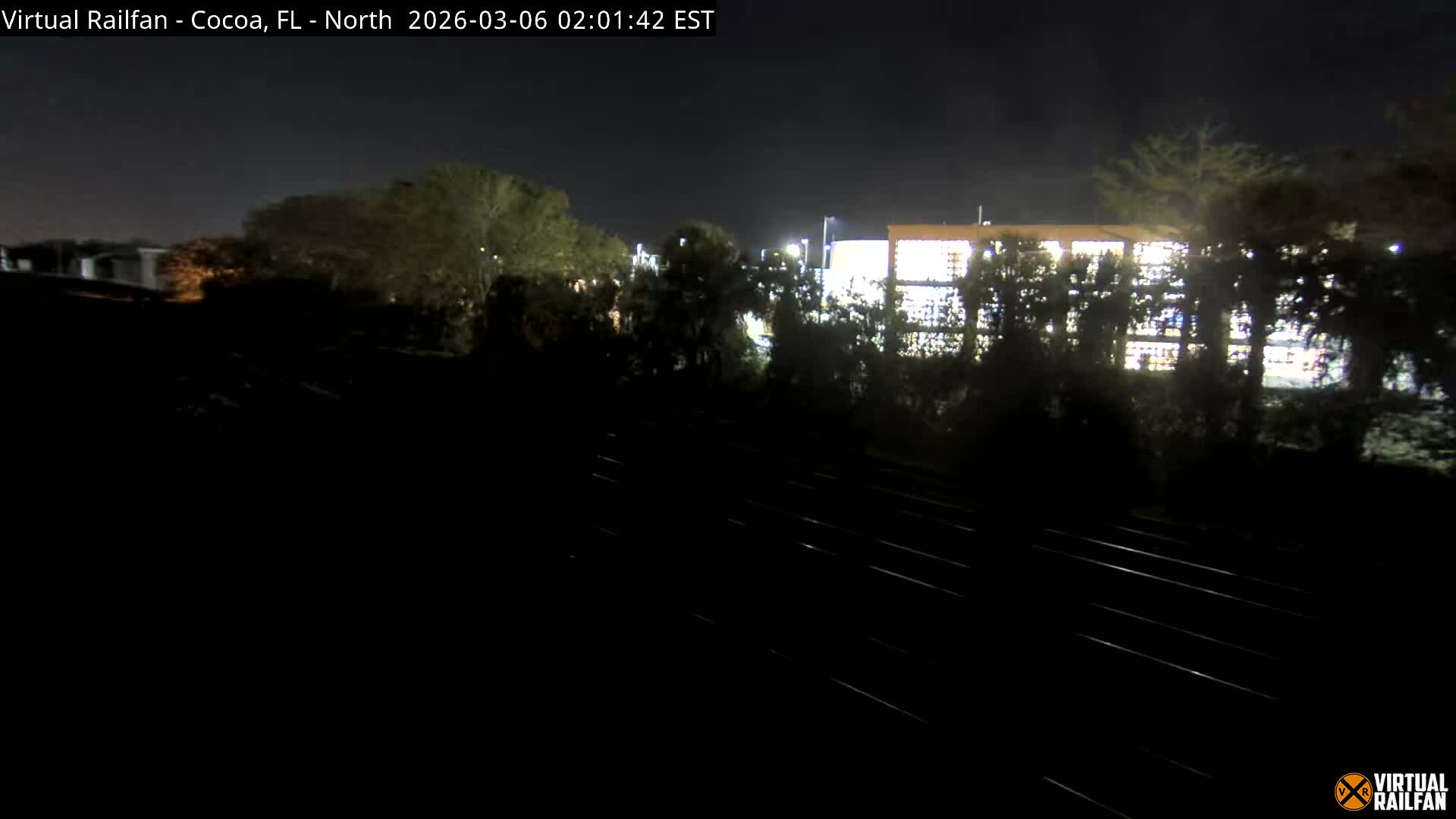 Cocoa, Florida East Coast Railway Brightline Live Cam - Cocoa, Brevard, Florida, USA
