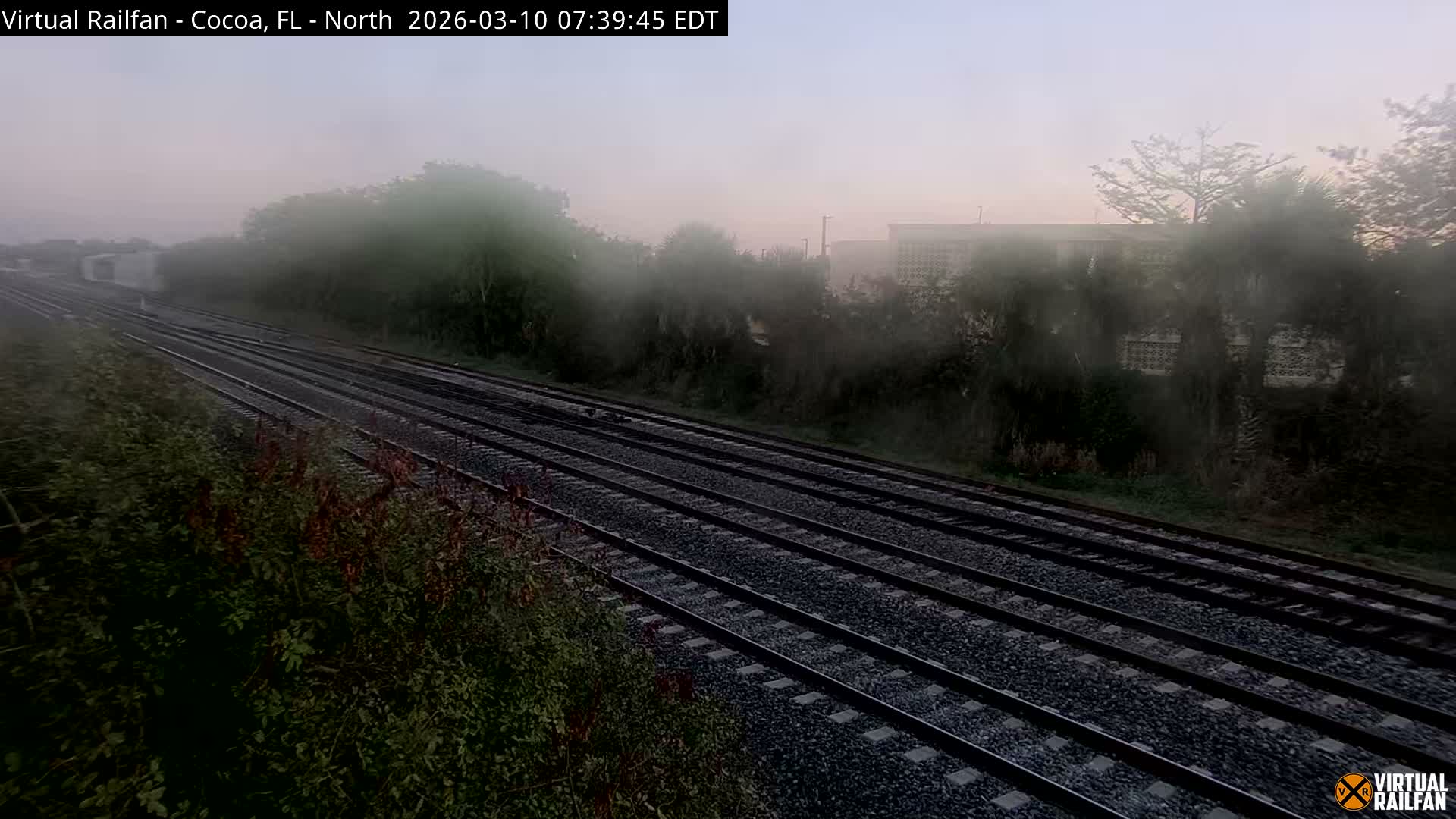 Cocoa, Florida East Coast Railway Brightline Live Cam - Cocoa, Brevard, Florida, USA