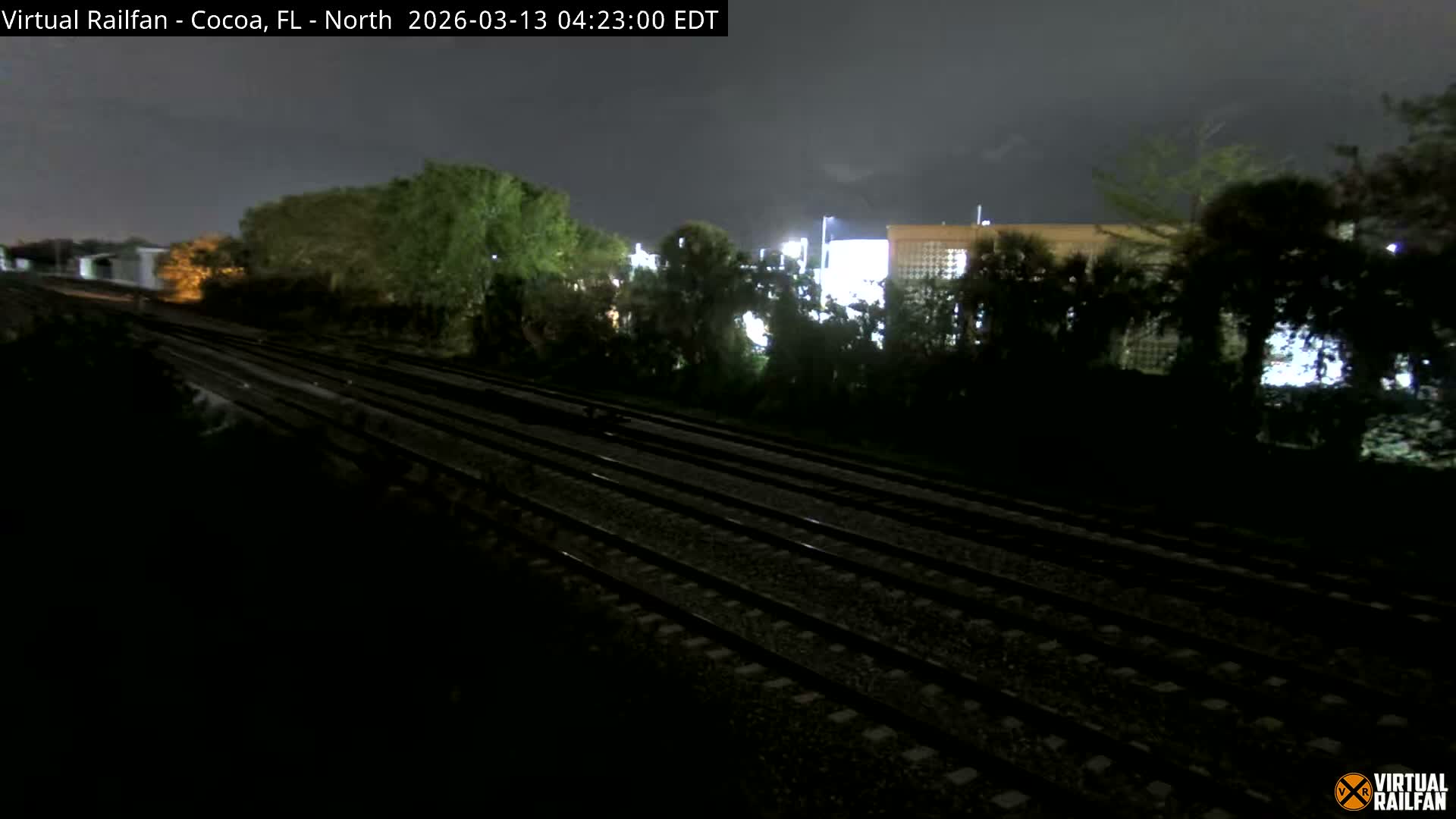 Cocoa, Florida East Coast Railway Brightline Live Cam - Cocoa, Brevard, Florida, USA
