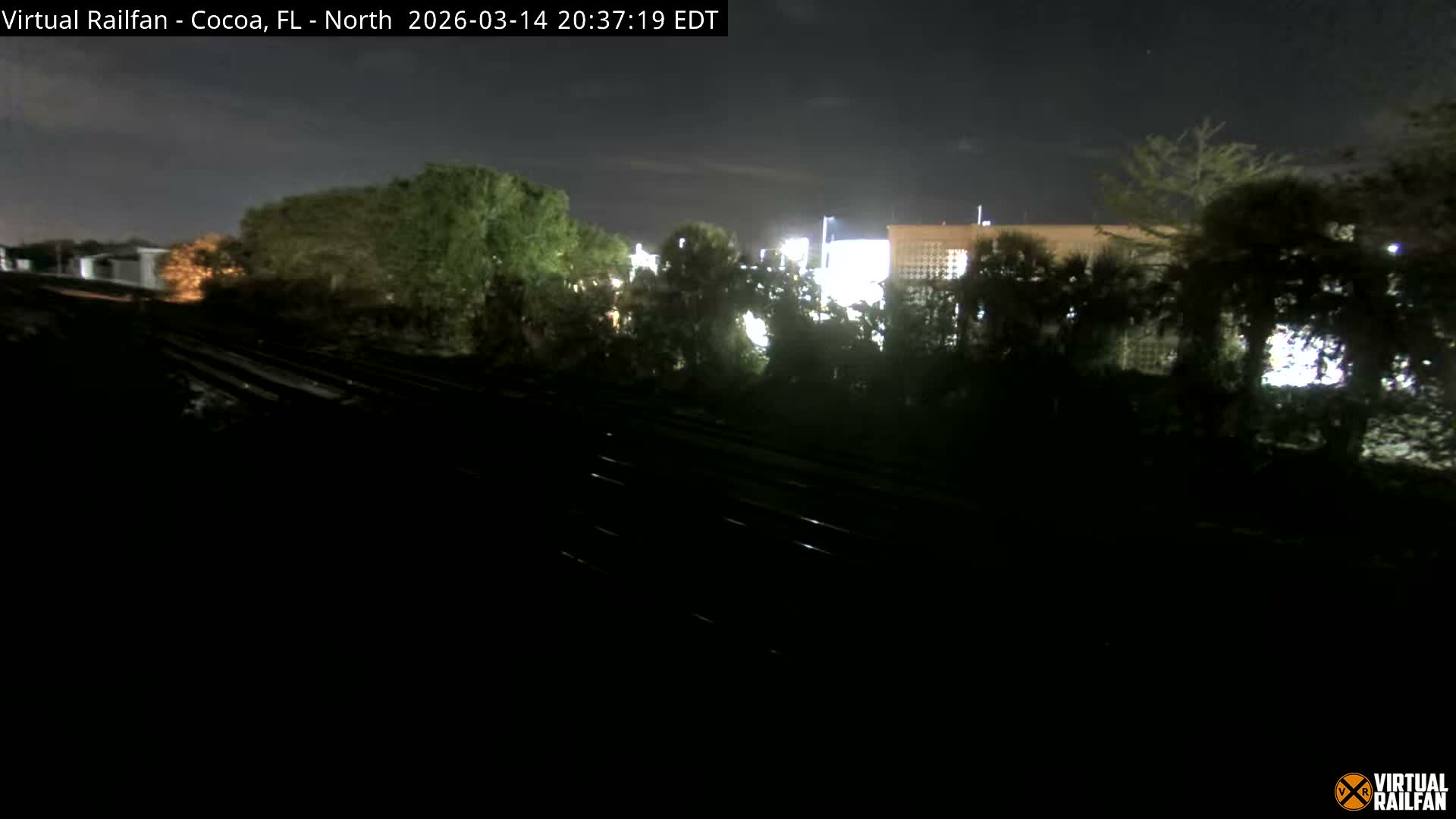 Cocoa, Florida East Coast Railway Brightline Live Cam - Cocoa, Brevard, Florida, USA