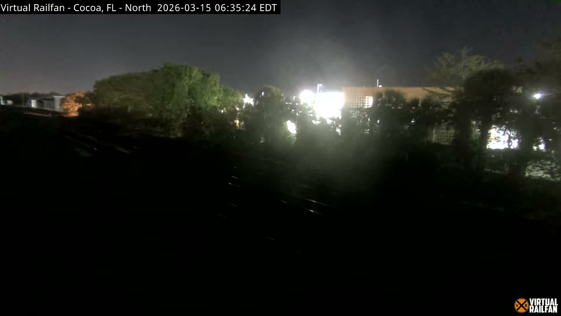 Cocoa, Florida East Coast Railway Brightline Live Cam - Cocoa, Brevard, Florida, USA