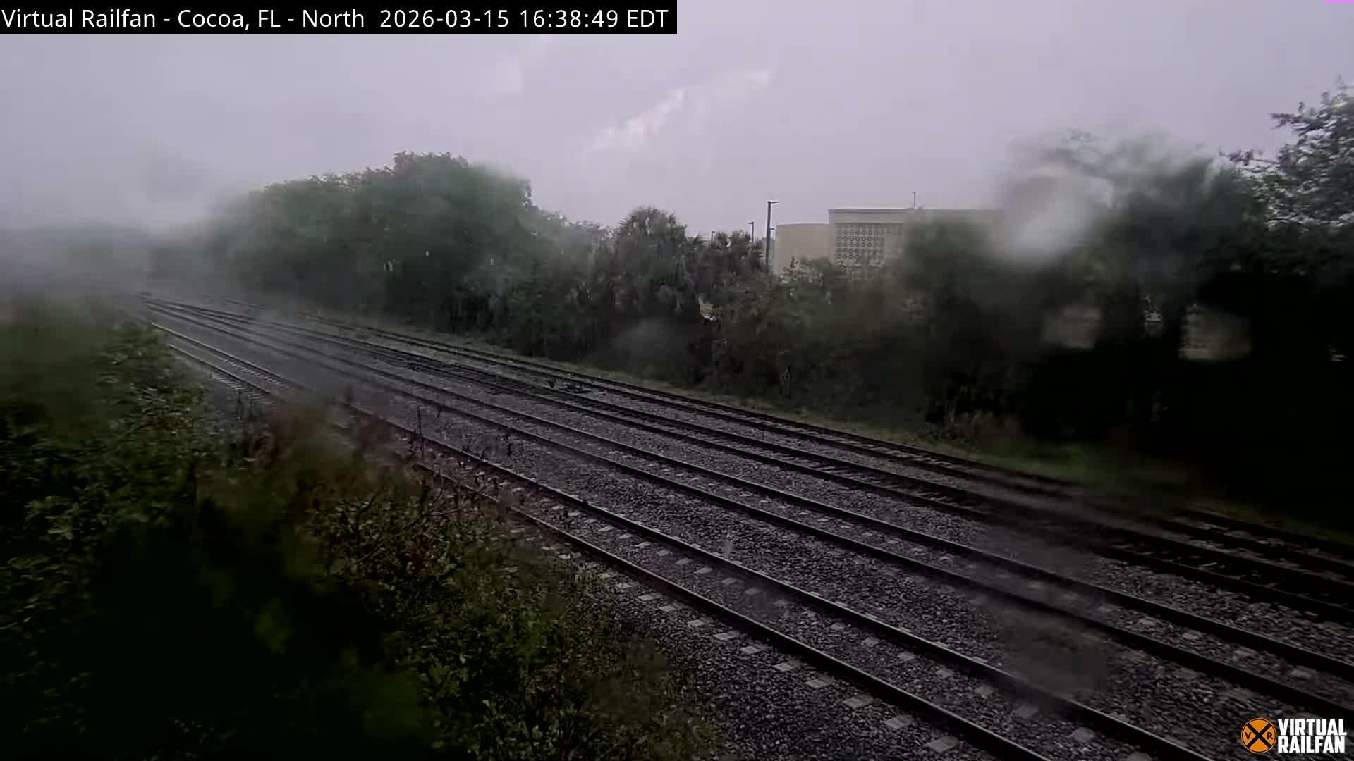 Cocoa, Florida East Coast Railway Brightline Live Cam - Cocoa, Brevard, Florida, USA