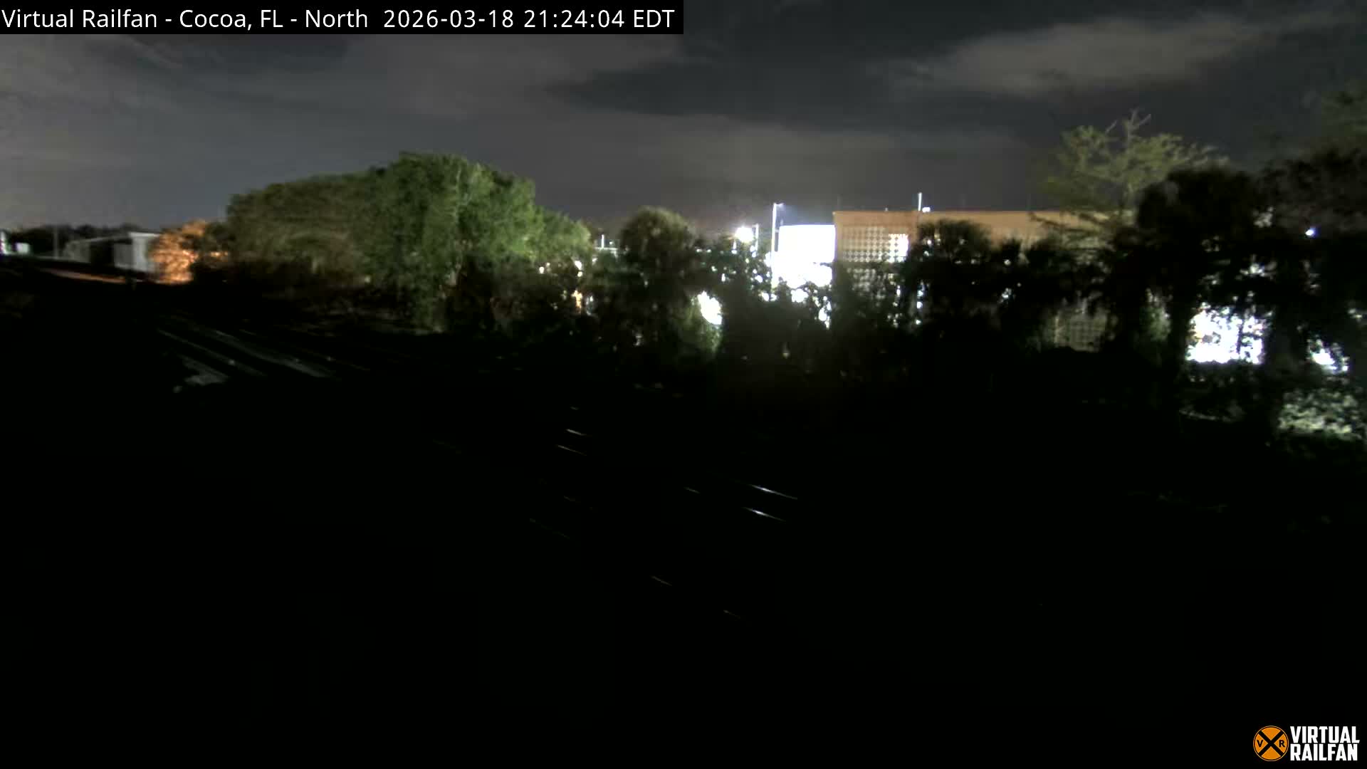 Cocoa, Florida East Coast Railway Brightline Live Cam - Cocoa, Brevard, Florida, USA
