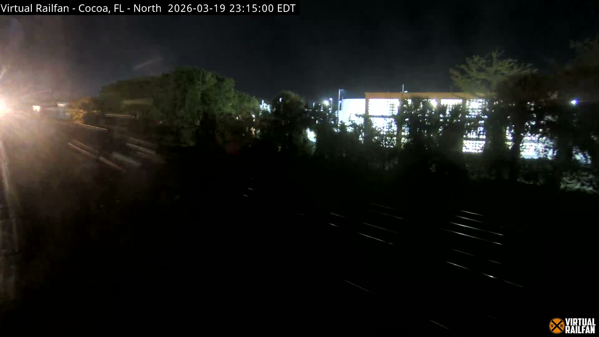 Cocoa, Florida East Coast Railway Brightline Live Cam - Cocoa, Brevard, Florida, USA