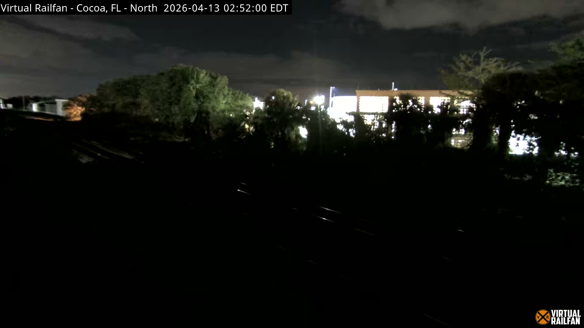 Cocoa, Florida East Coast Railway Brightline Live Cam - Cocoa, Brevard, Florida, USA