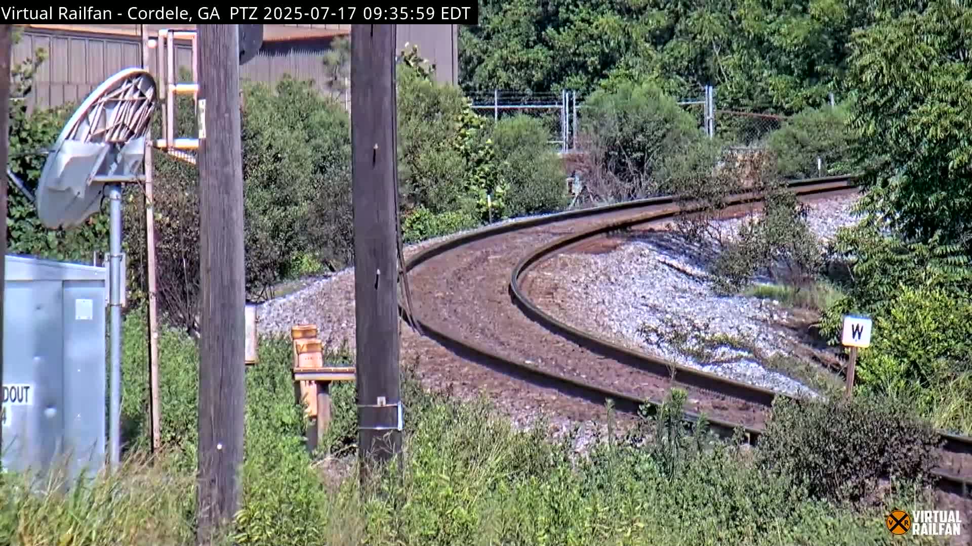 Cordele Railway Park &  CSX/NS&NOG Trains Junction Live Cam - Cordele, Crisp, Georgia, USA | Virtual Railfan  LIVE ! 2025-03-09 23:19