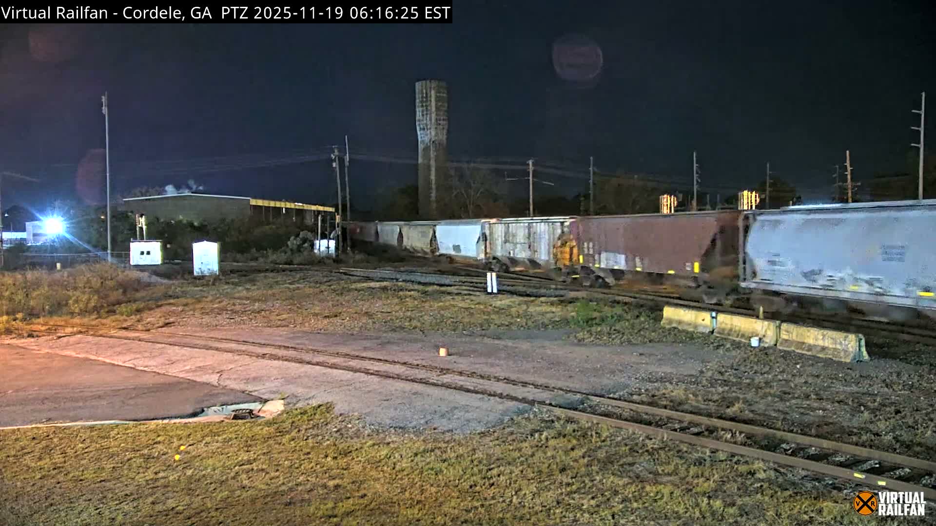 Cordele Railway Park &  CSX/NS&NOG Trains Junction Live Cam - Cordele, Crisp, Georgia, USA