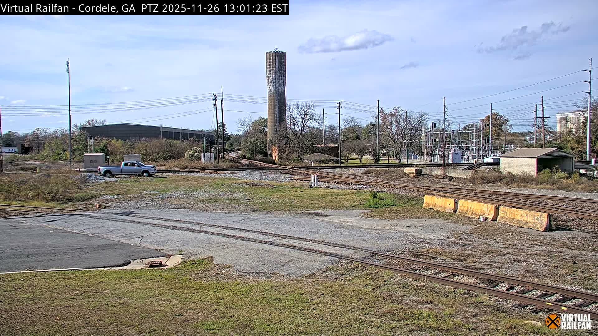 Cordele Railway Park &  CSX/NS&NOG Trains Junction Live Cam - Cordele, Crisp, Georgia, USA