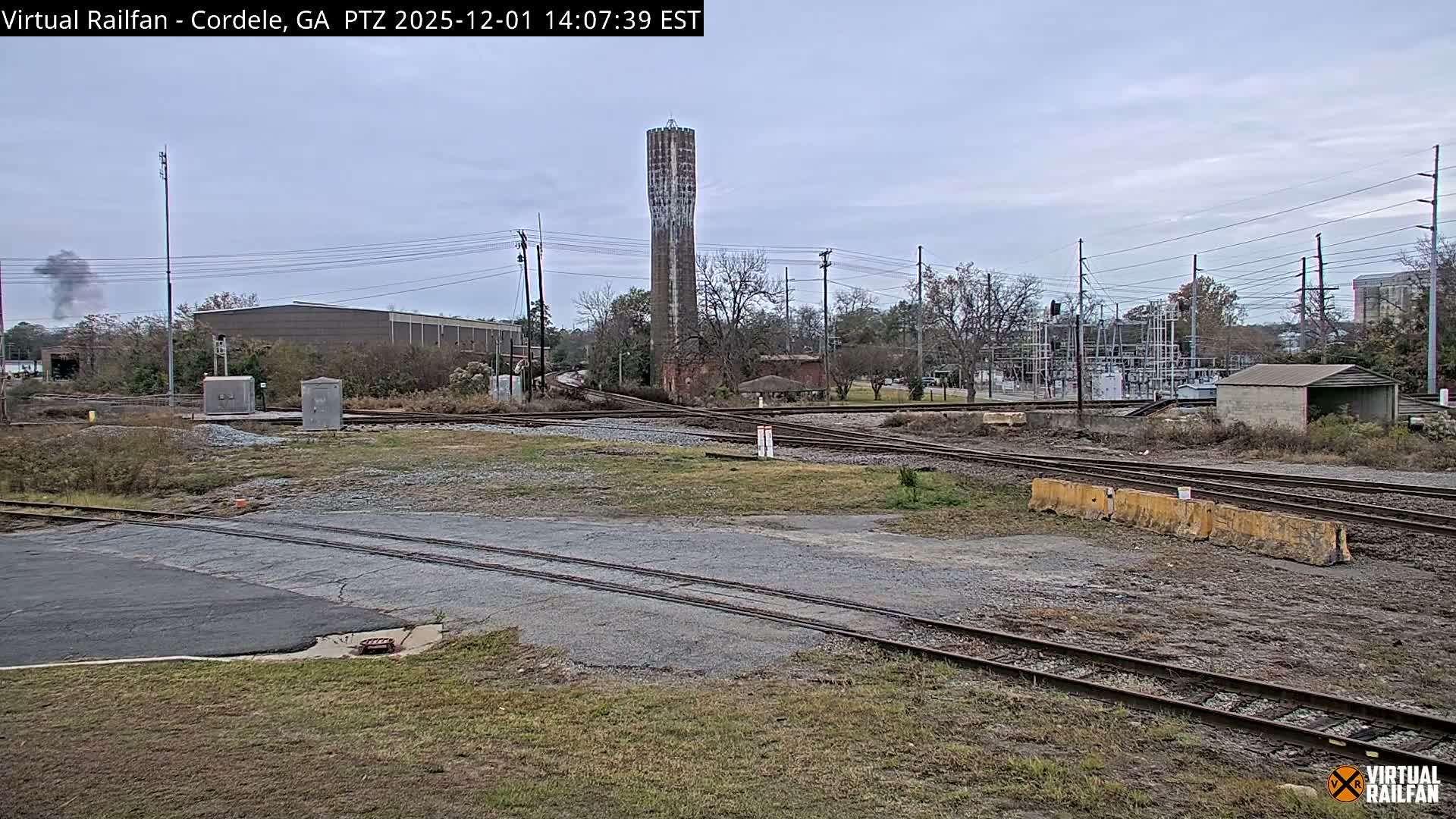 Cordele Railway Park &  CSX/NS&NOG Trains Junction Live Cam - Cordele, Crisp, Georgia, USA