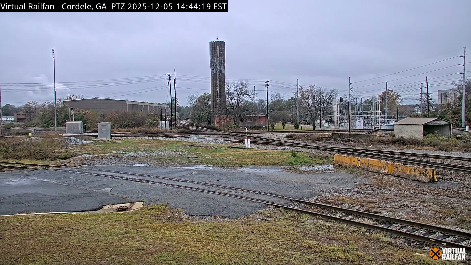 Cordele Railway Park &  CSX/NS&NOG Trains Junction Live Cam - Cordele, Crisp, Georgia, USA