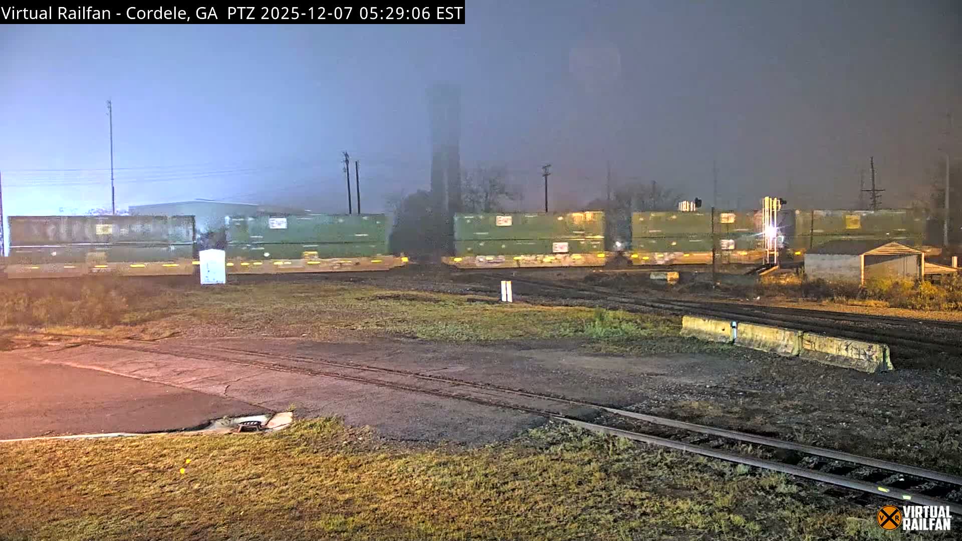 Cordele Railway Park &  CSX/NS&NOG Trains Junction Live Cam - Cordele, Crisp, Georgia, USA