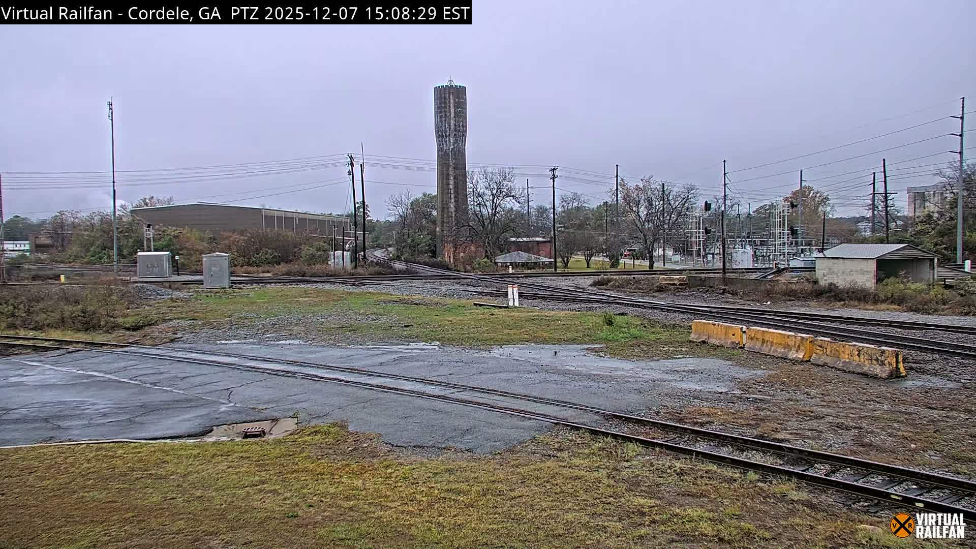 Cordele Railway Park &  CSX/NS&NOG Trains Junction Live Cam - Cordele, Crisp, Georgia, USA