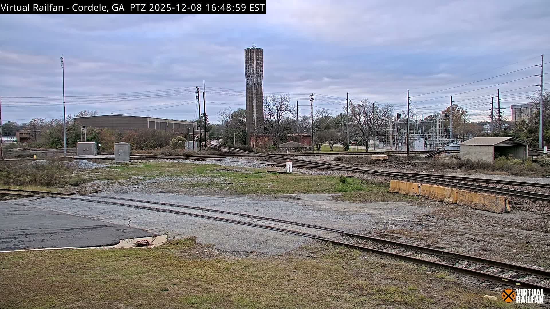Cordele Railway Park &  CSX/NS&NOG Trains Junction Live Cam - Cordele, Crisp, Georgia, USA