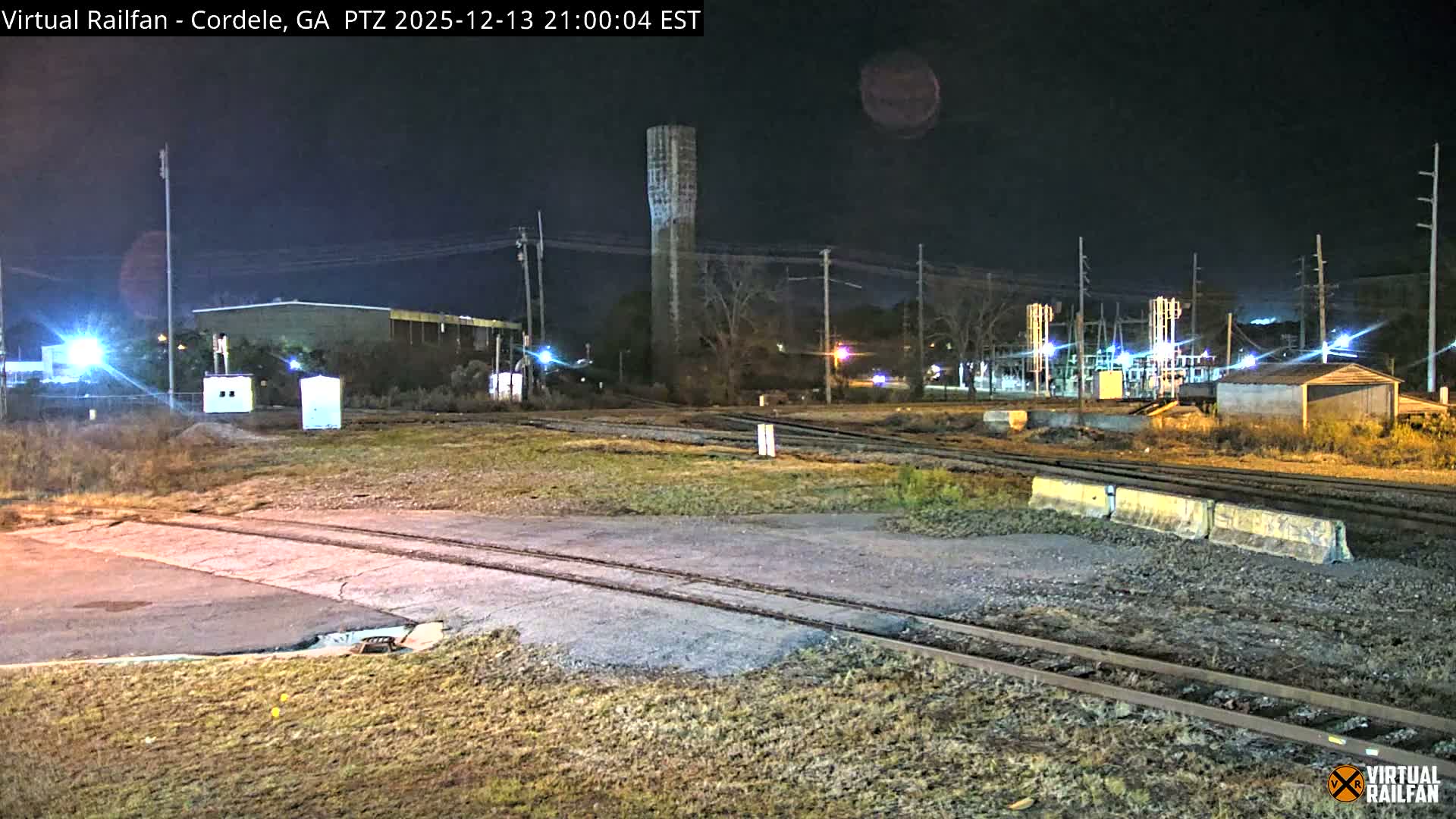 Cordele Railway Park &  CSX/NS&NOG Trains Junction Live Cam - Cordele, Crisp, Georgia, USA