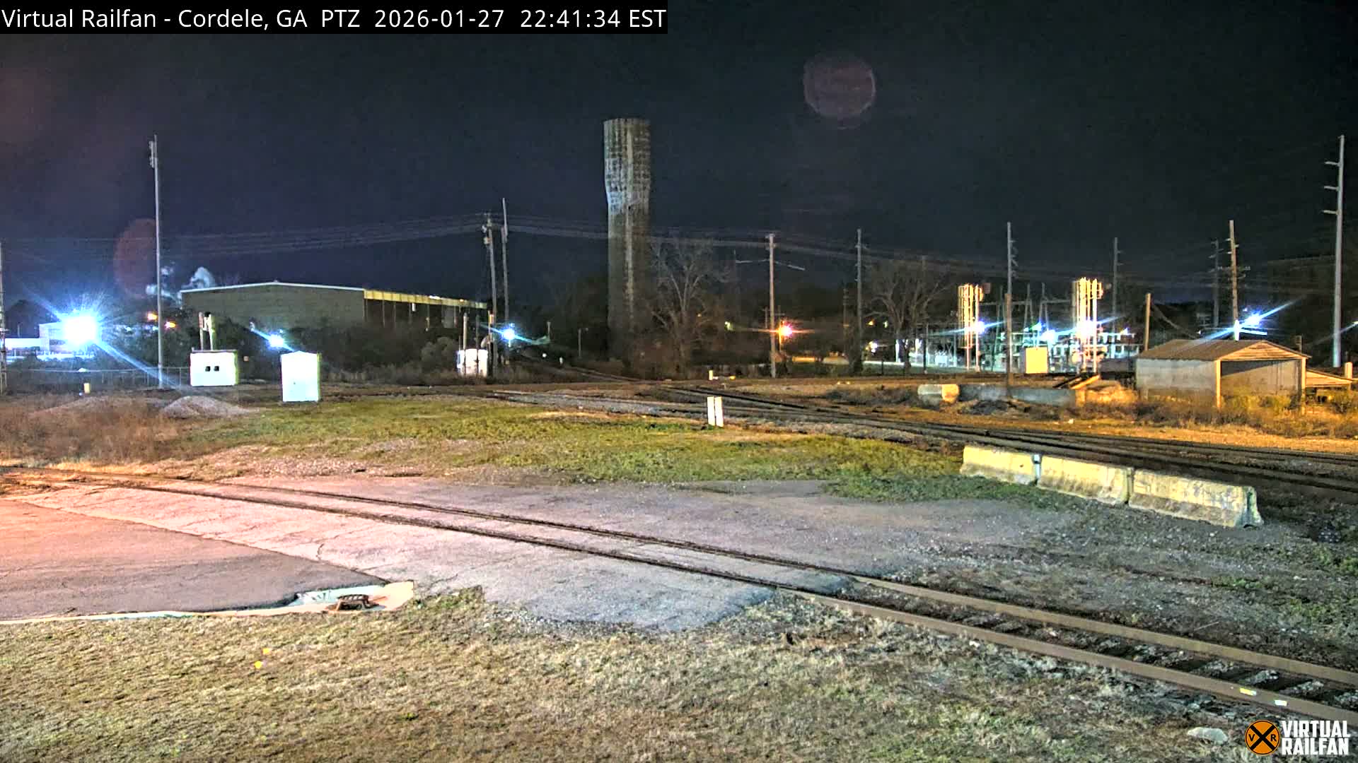 Cordele Railway Park &  CSX/NS&NOG Trains Junction Live Cam - Cordele, Crisp, Georgia, USA