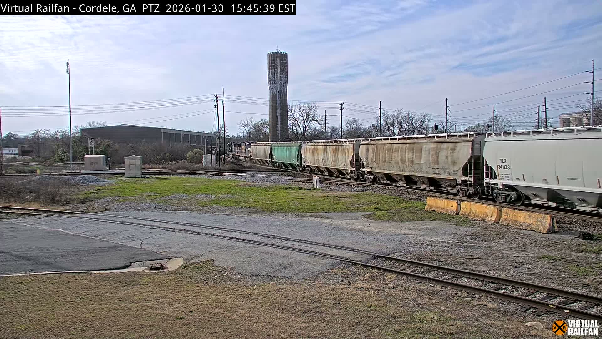 Cordele Railway Park &  CSX/NS&NOG Trains Junction Live Cam - Cordele, Crisp, Georgia, USA