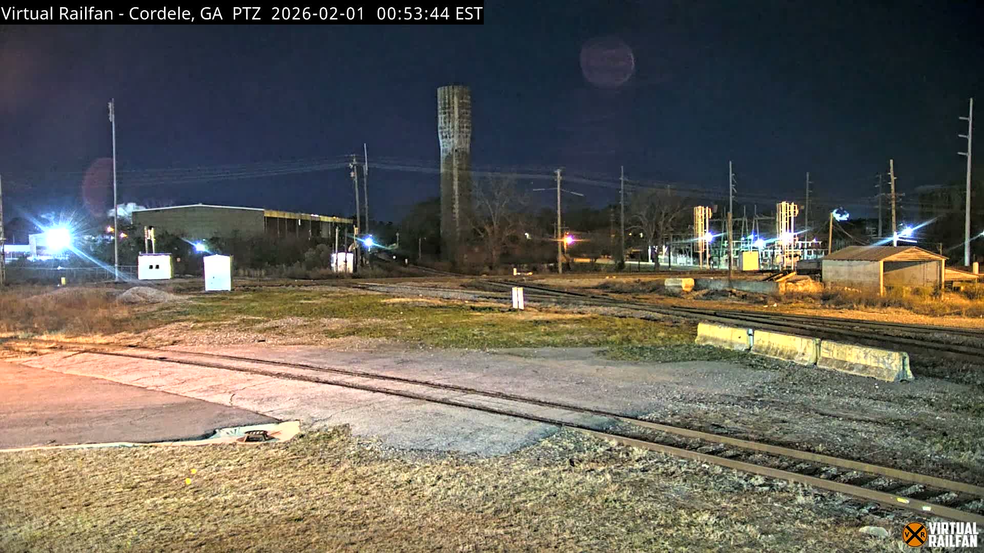 Cordele Railway Park &  CSX/NS&NOG Trains Junction Live Cam - Cordele, Crisp, Georgia, USA