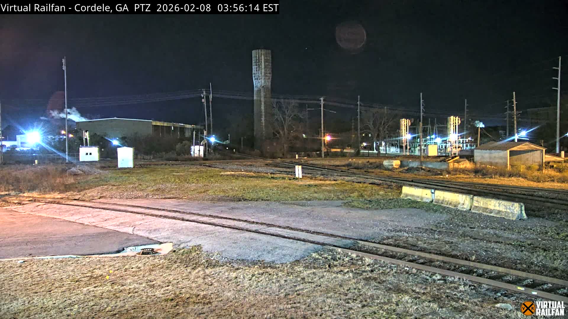 Cordele Railway Park &  CSX/NS&NOG Trains Junction Live Cam - Cordele, Crisp, Georgia, USA