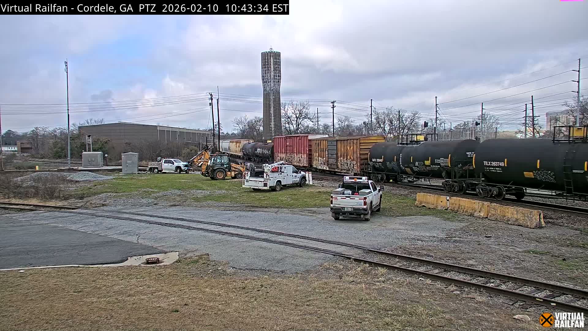 Cordele Railway Park &  CSX/NS&NOG Trains Junction Live Cam - Cordele, Crisp, Georgia, USA