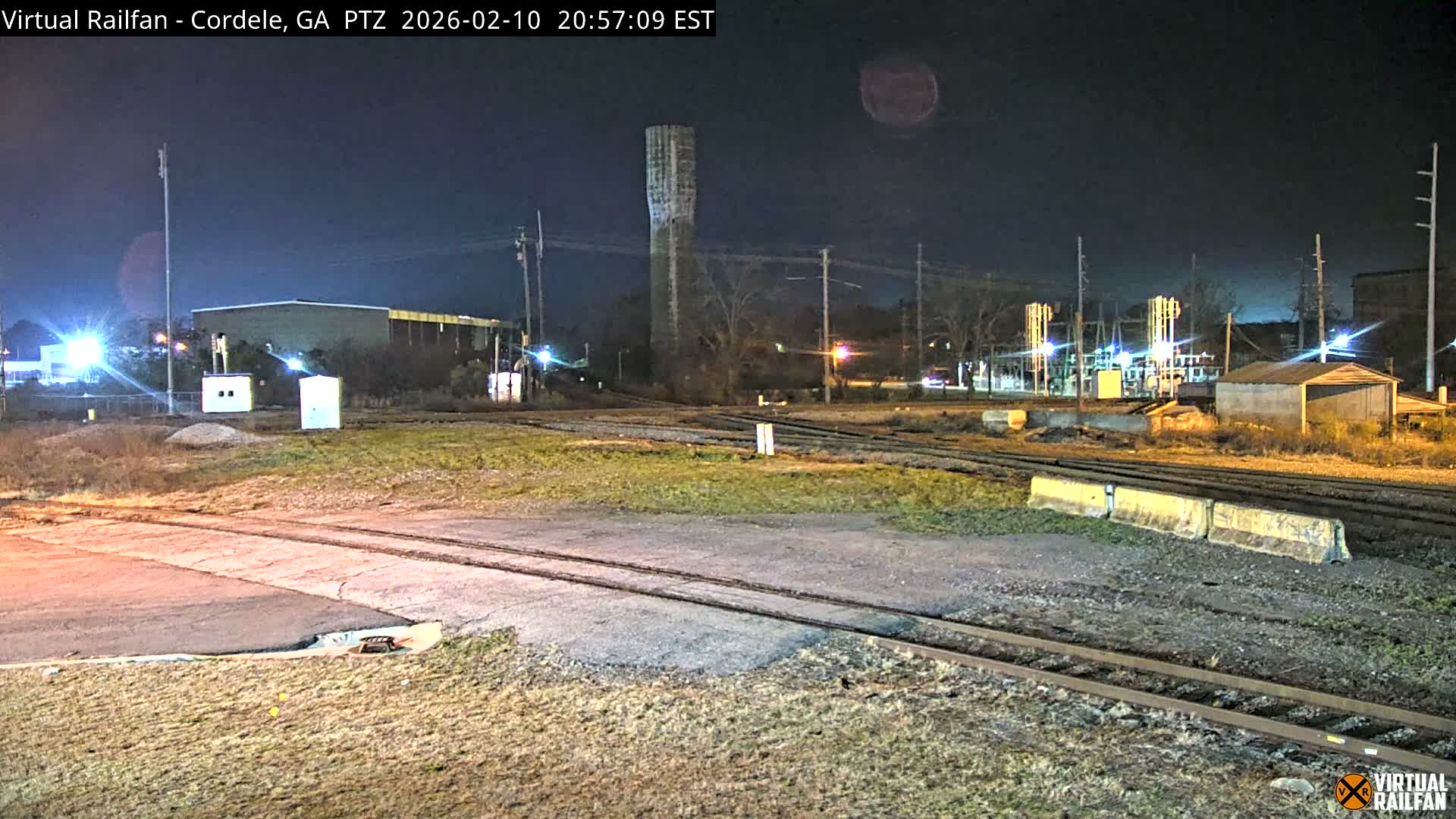 Cordele Railway Park &  CSX/NS&NOG Trains Junction Live Cam - Cordele, Crisp, Georgia, USA