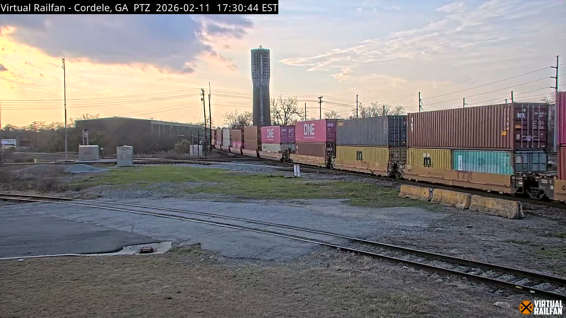 Cordele Railway Park &  CSX/NS&NOG Trains Junction Live Cam - Cordele, Crisp, Georgia, USA