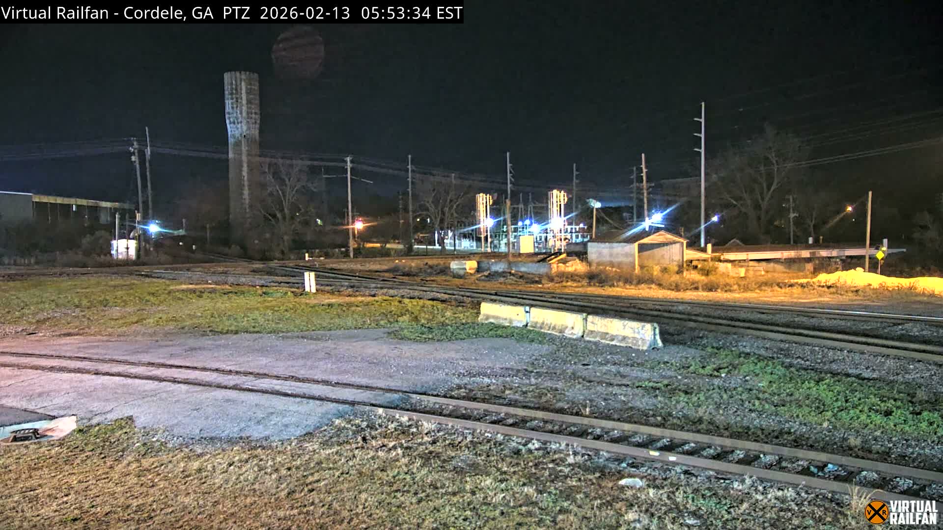 Cordele Railway Park &  CSX/NS&NOG Trains Junction Live Cam - Cordele, Crisp, Georgia, USA