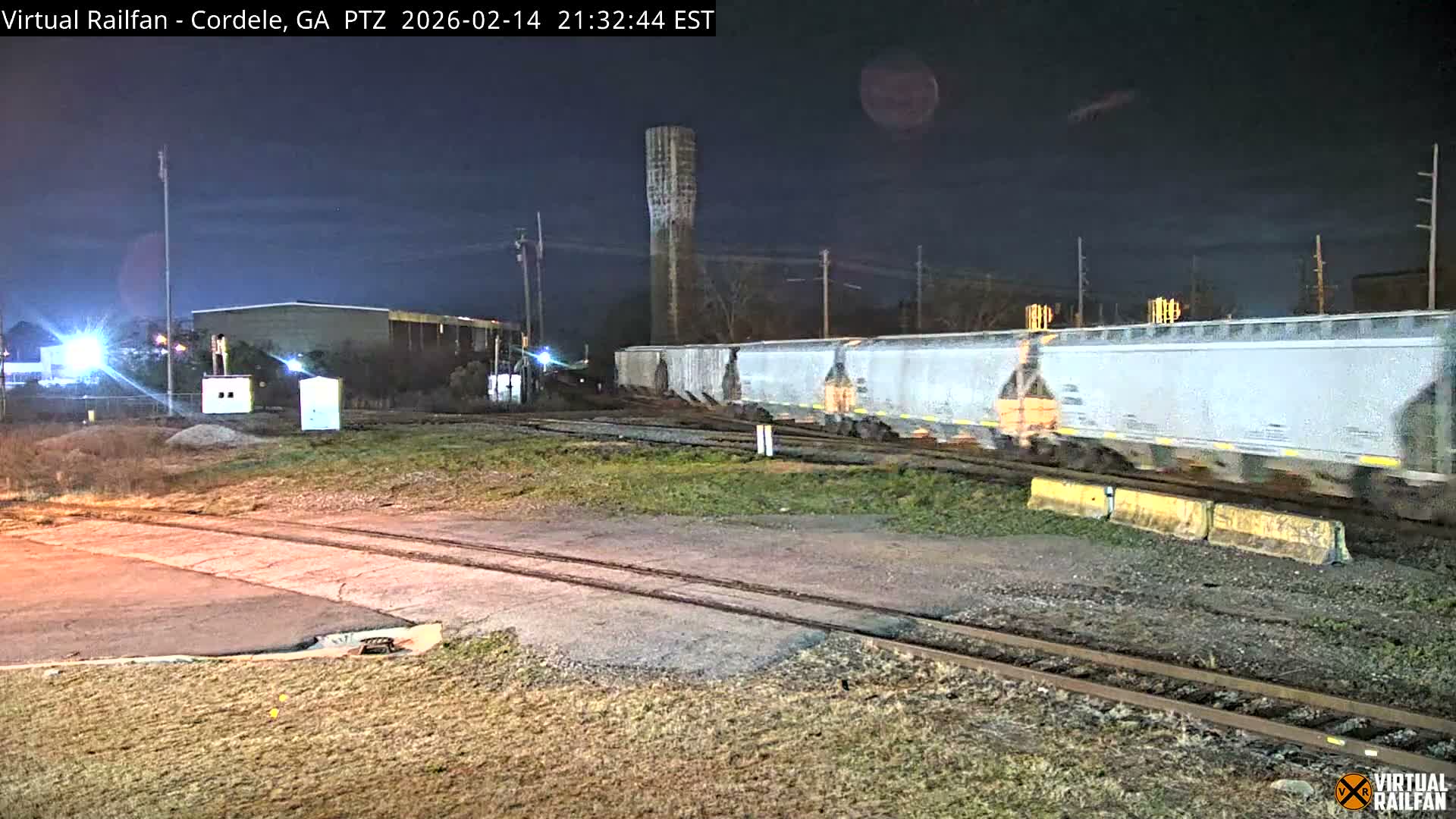 Cordele Railway Park &  CSX/NS&NOG Trains Junction Live Cam - Cordele, Crisp, Georgia, USA