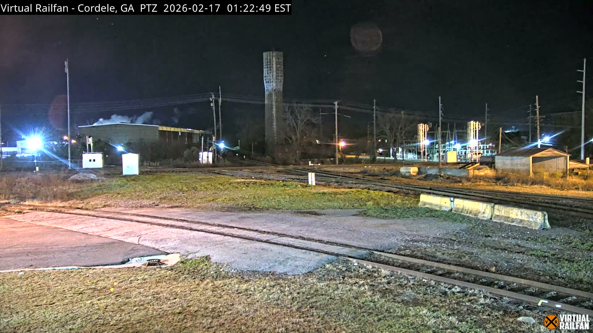 Cordele Railway Park &  CSX/NS&NOG Trains Junction Live Cam - Cordele, Crisp, Georgia, USA
