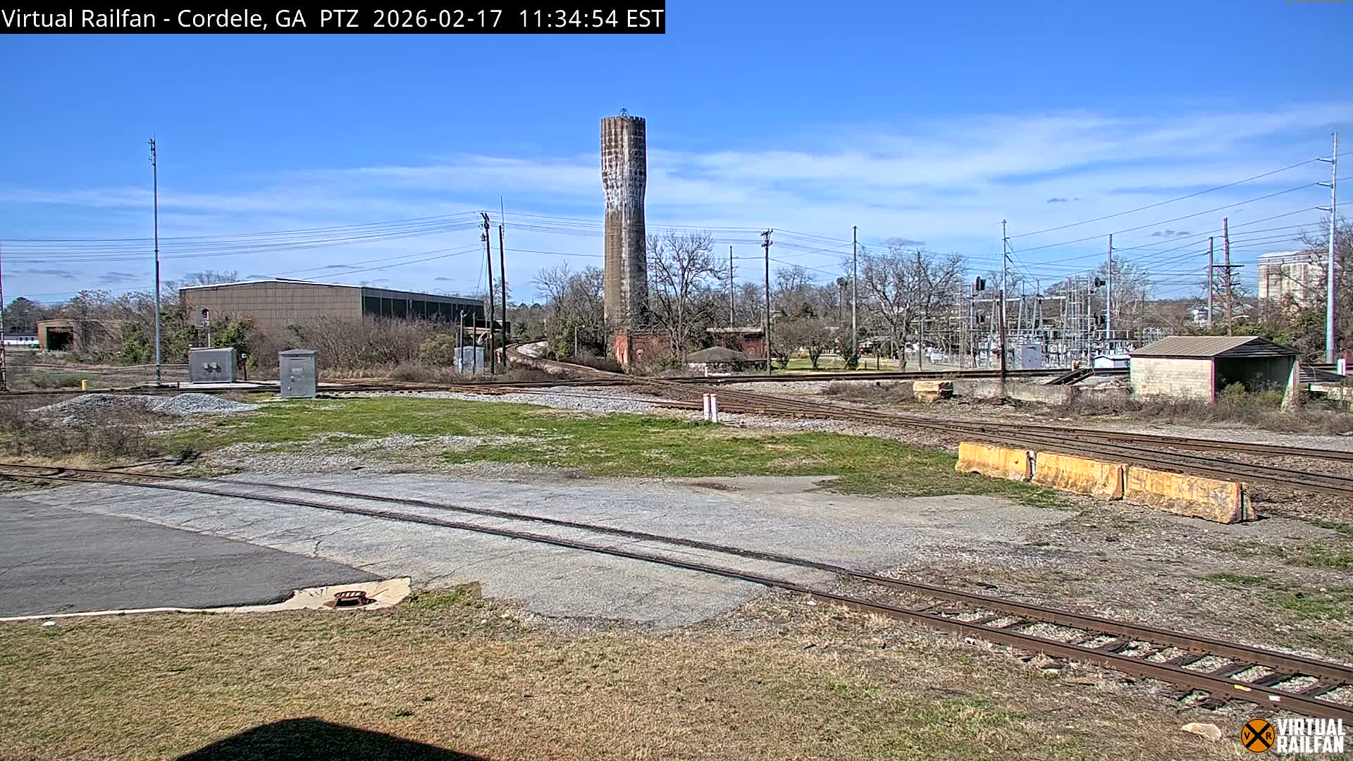 Cordele Railway Park &  CSX/NS&NOG Trains Junction Live Cam - Cordele, Crisp, Georgia, USA