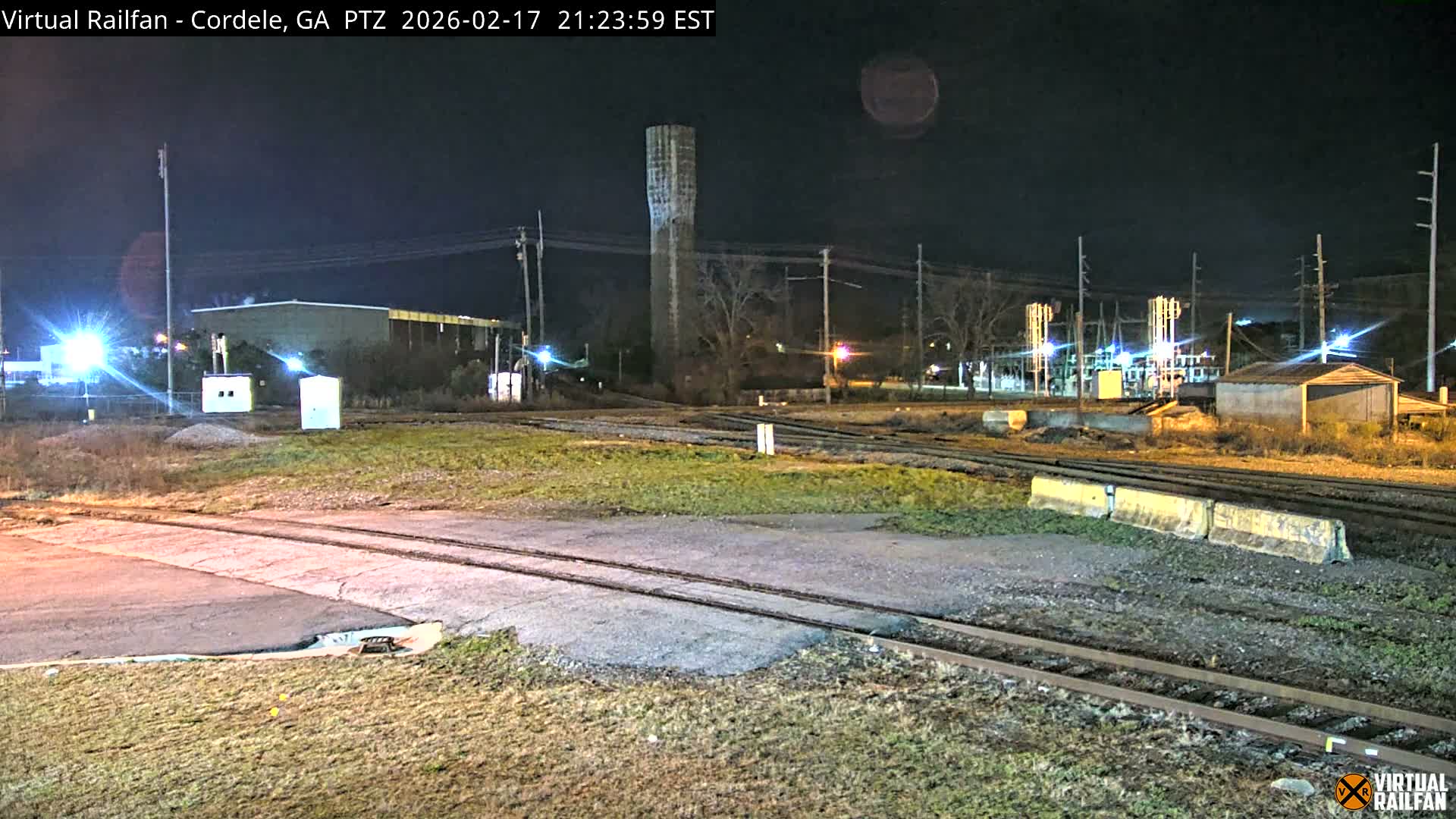 Cordele Railway Park &  CSX/NS&NOG Trains Junction Live Cam - Cordele, Crisp, Georgia, USA