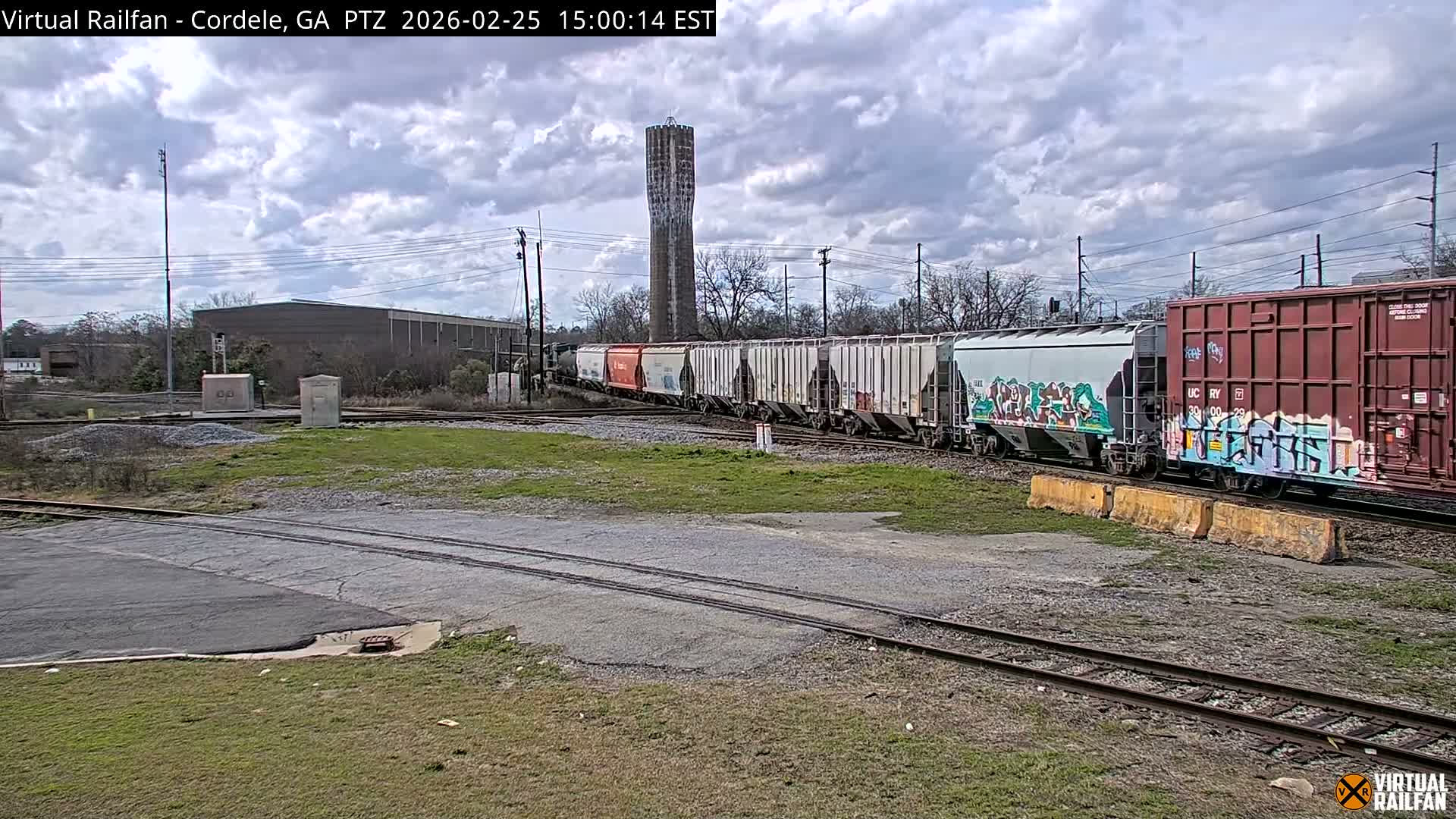 Cordele Railway Park &  CSX/NS&NOG Trains Junction Live Cam - Cordele, Crisp, Georgia, USA