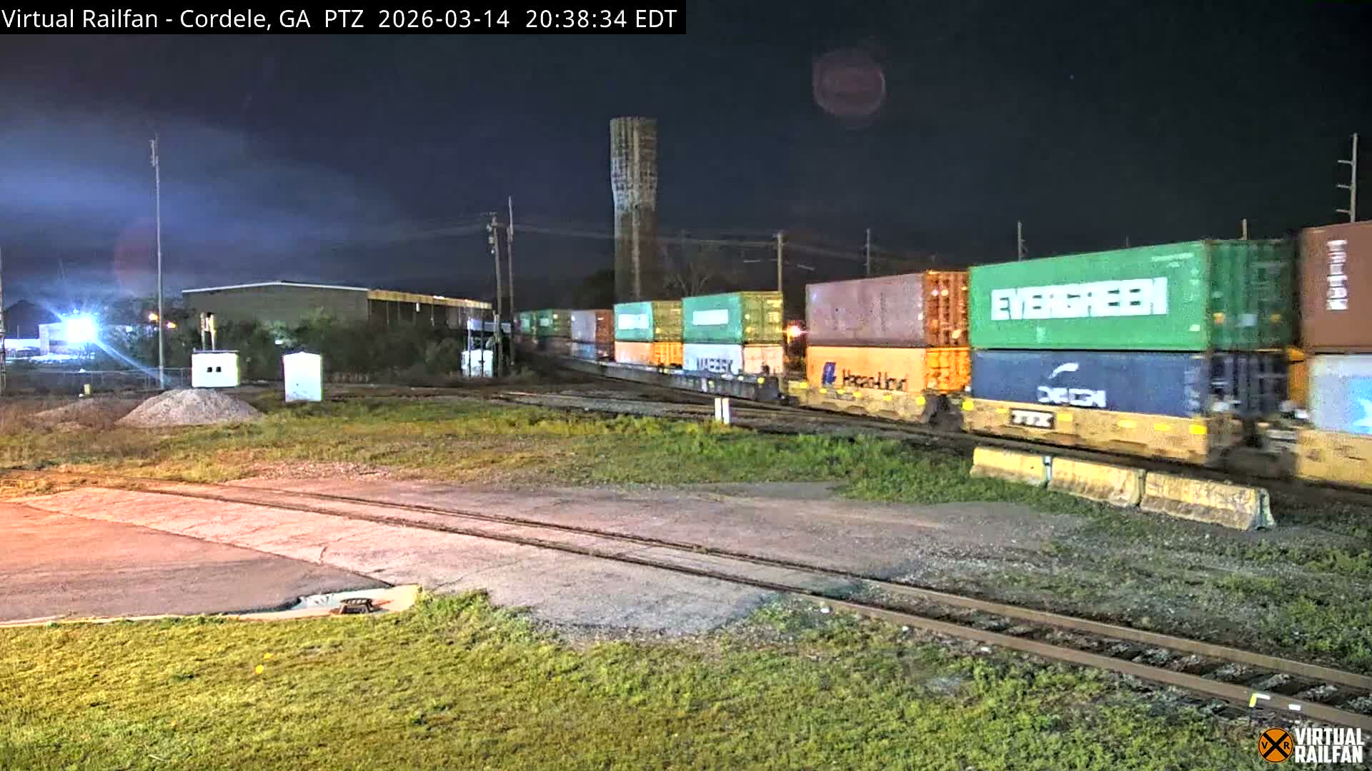 Cordele Railway Park &  CSX/NS&NOG Trains Junction Live Cam - Cordele, Crisp, Georgia, USA