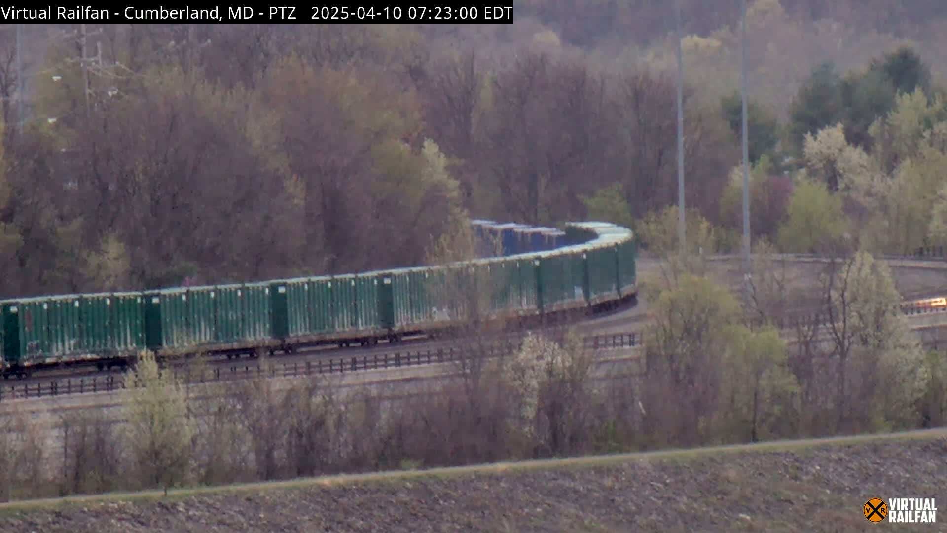 Cumberland City & , Cumberland Western Maryland Railway Station Live Cam - Cumberland, Allegany, Maryland, USA 