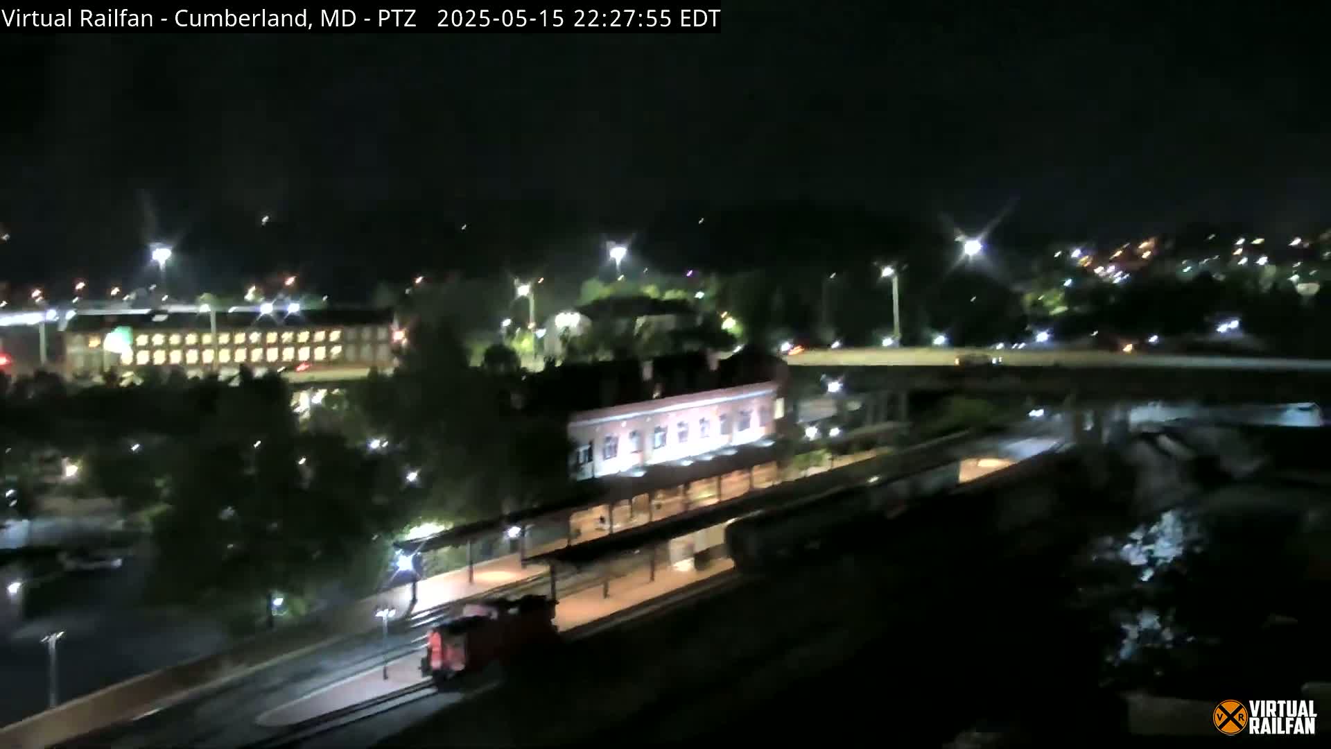 Cumberland City & , Cumberland Western Maryland Railway Station Live Cam - Cumberland, Allegany, Maryland, USA 