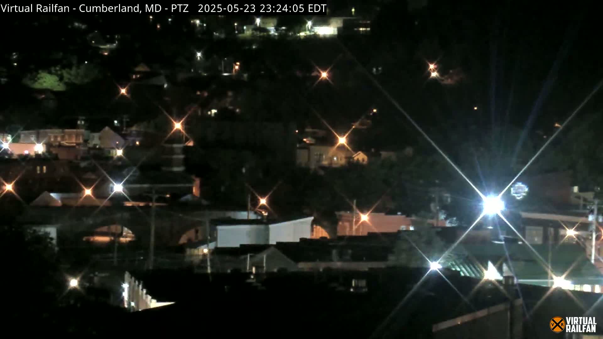 Cumberland City & , Cumberland Western Maryland Railway Station Live Cam - Cumberland, Allegany, Maryland, USA 