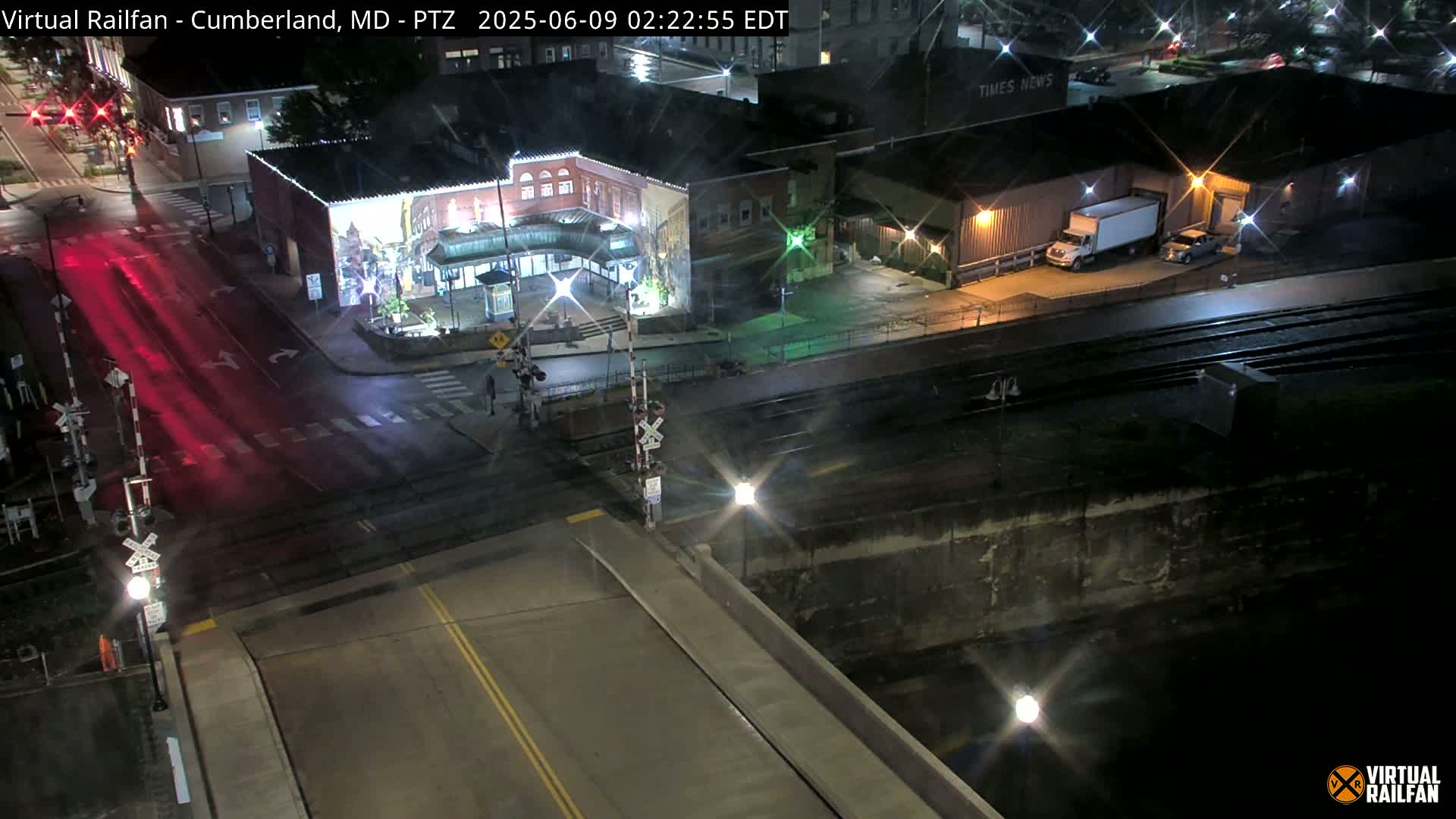 Cumberland City & , Cumberland Western Maryland Railway Station Live Cam - Cumberland, Allegany, Maryland, USA 