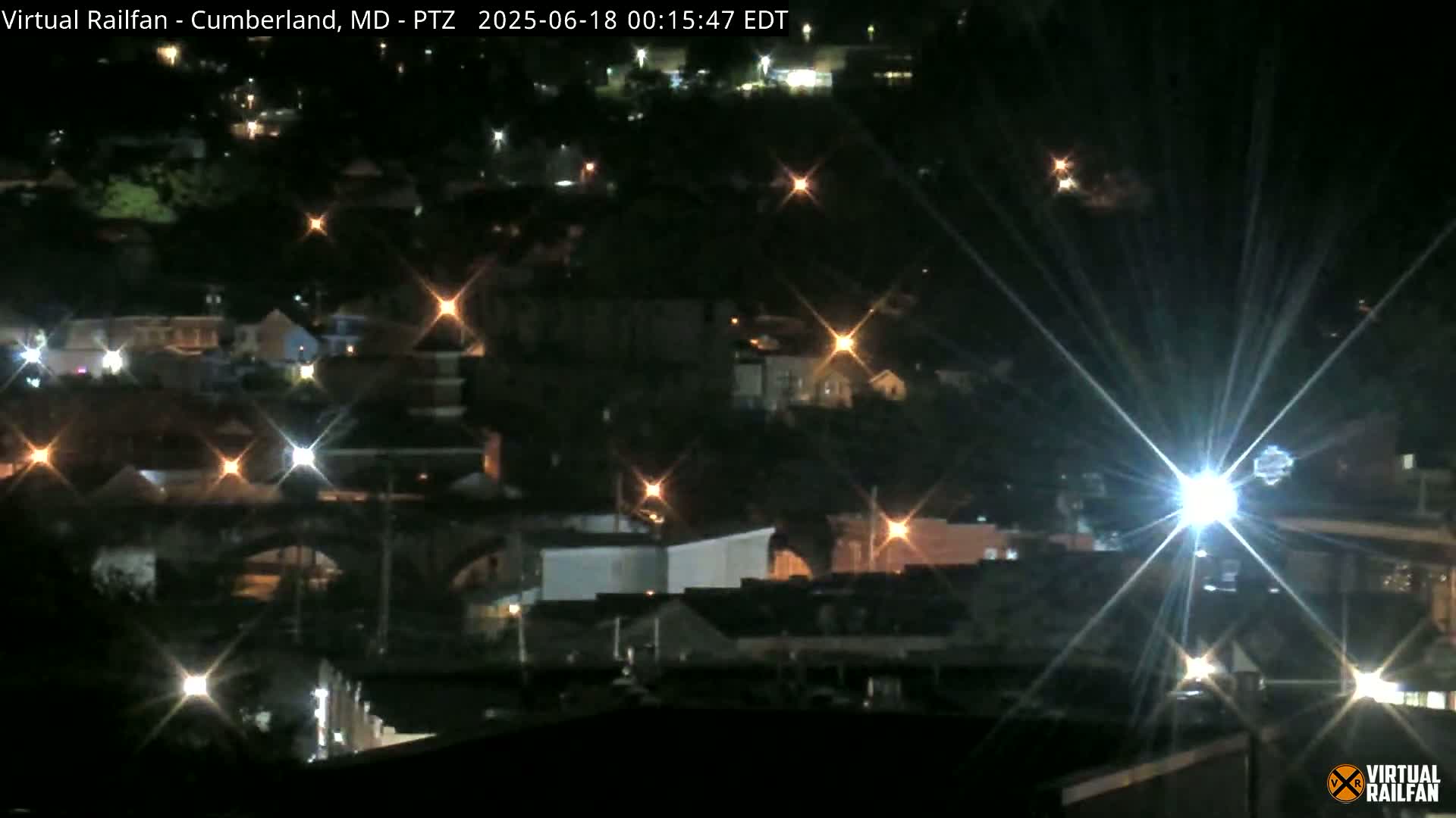 Cumberland City & , Cumberland Western Maryland Railway Station Live Cam - Cumberland, Allegany, Maryland, USA 