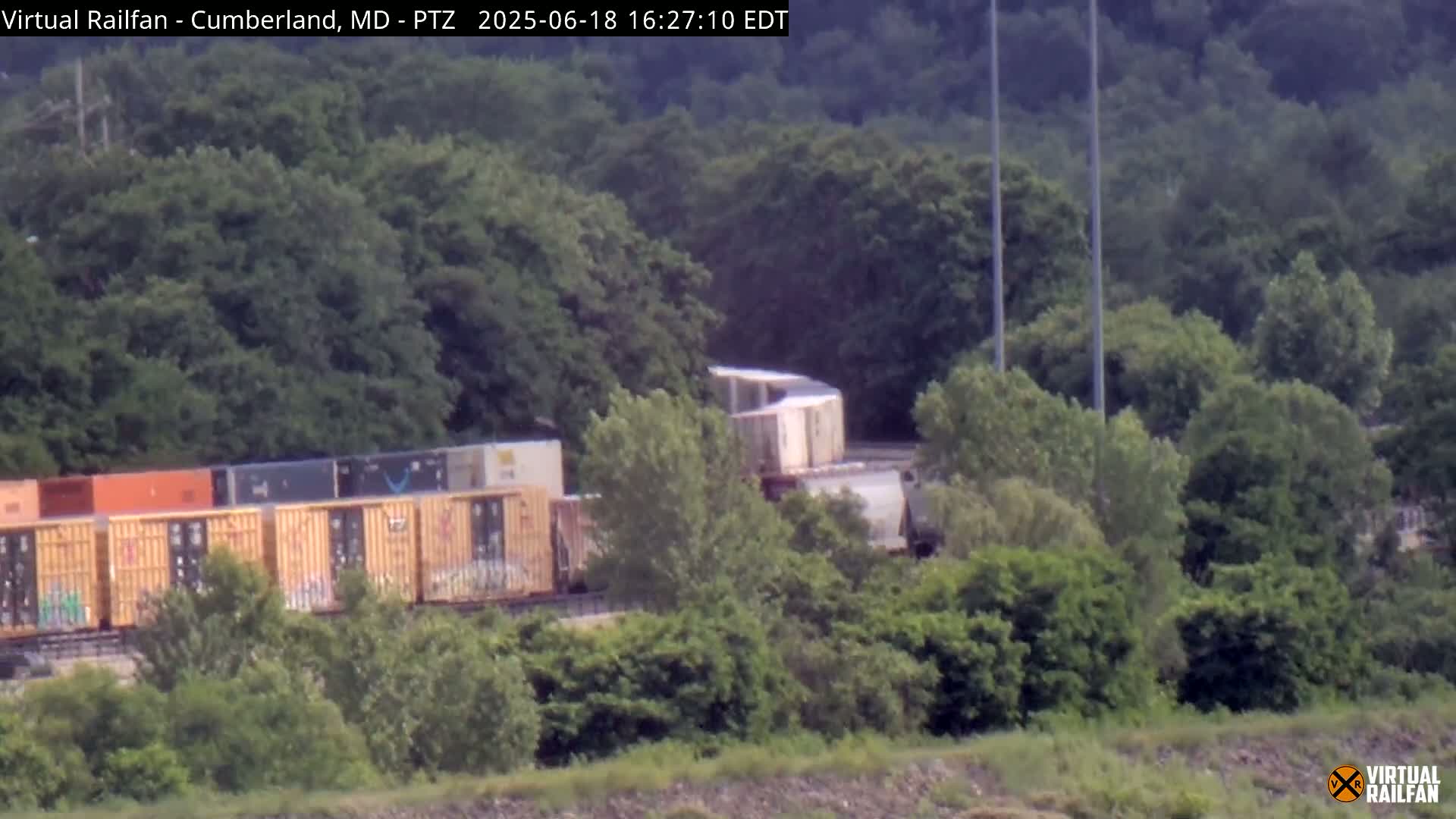 Cumberland City & , Cumberland Western Maryland Railway Station Live Cam - Cumberland, Allegany, Maryland, USA 