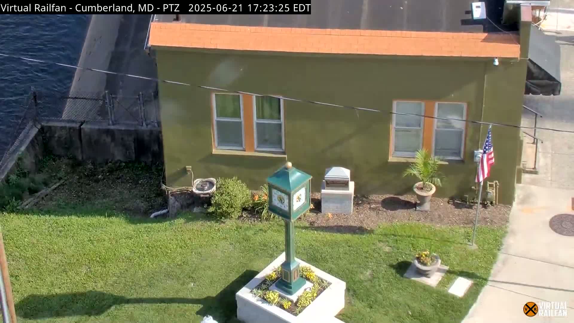 Cumberland City & , Cumberland Western Maryland Railway Station Live Cam - Cumberland, Allegany, Maryland, USA 