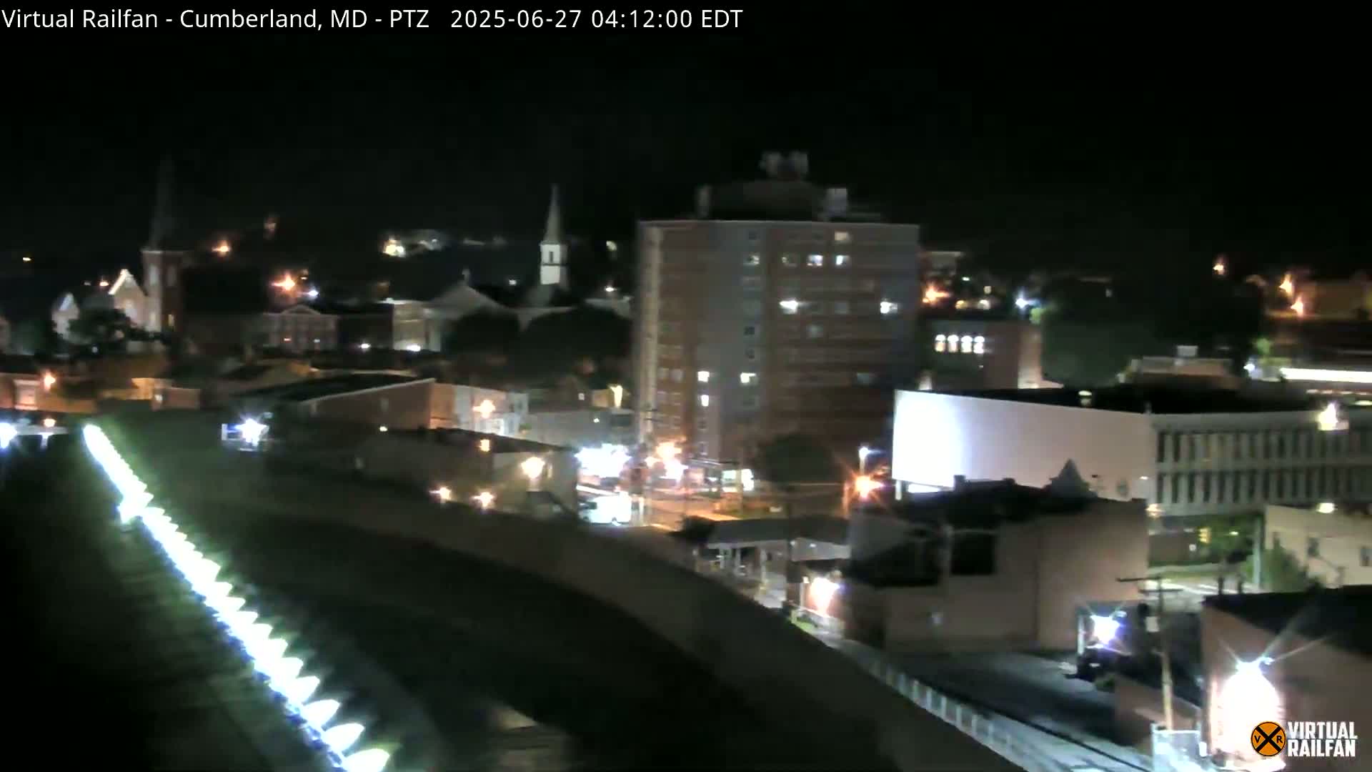 Cumberland City & , Cumberland Western Maryland Railway Station Live Cam - Cumberland, Allegany, Maryland, USA 