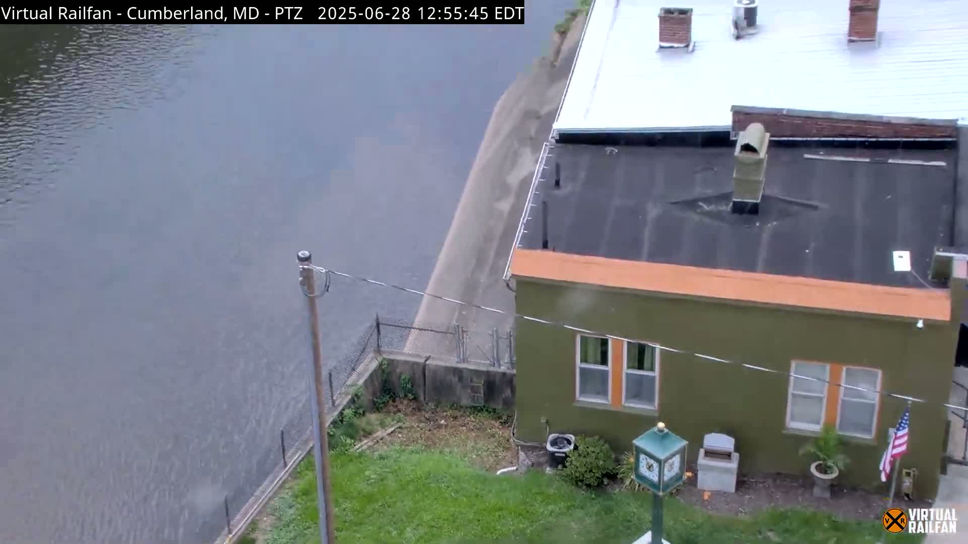 Cumberland City & , Cumberland Western Maryland Railway Station Live Cam - Cumberland, Allegany, Maryland, USA 